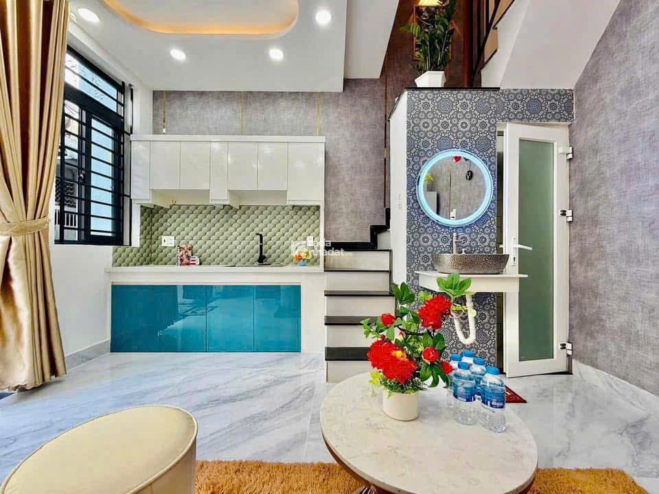 Nhà Nhỏ Đẹp Lung Linh 3 Tầng Hẻm Trước Nhà 3,5m  Phạm Văn Chiêu P9 Gò Vấp