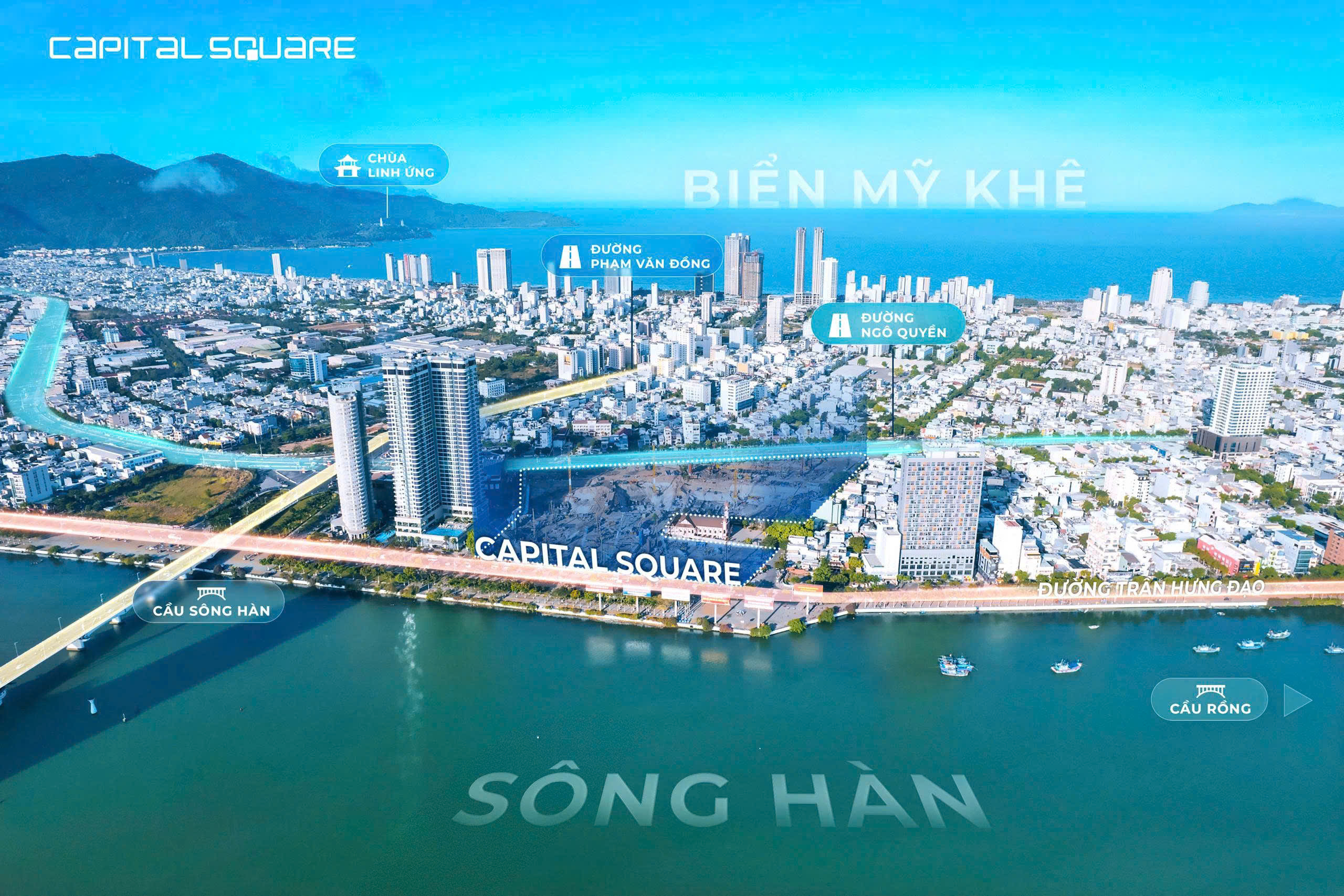 Chiết khấu đến 16% - căn hộ ven sông Hàn, Capital Square Đà Nẵng