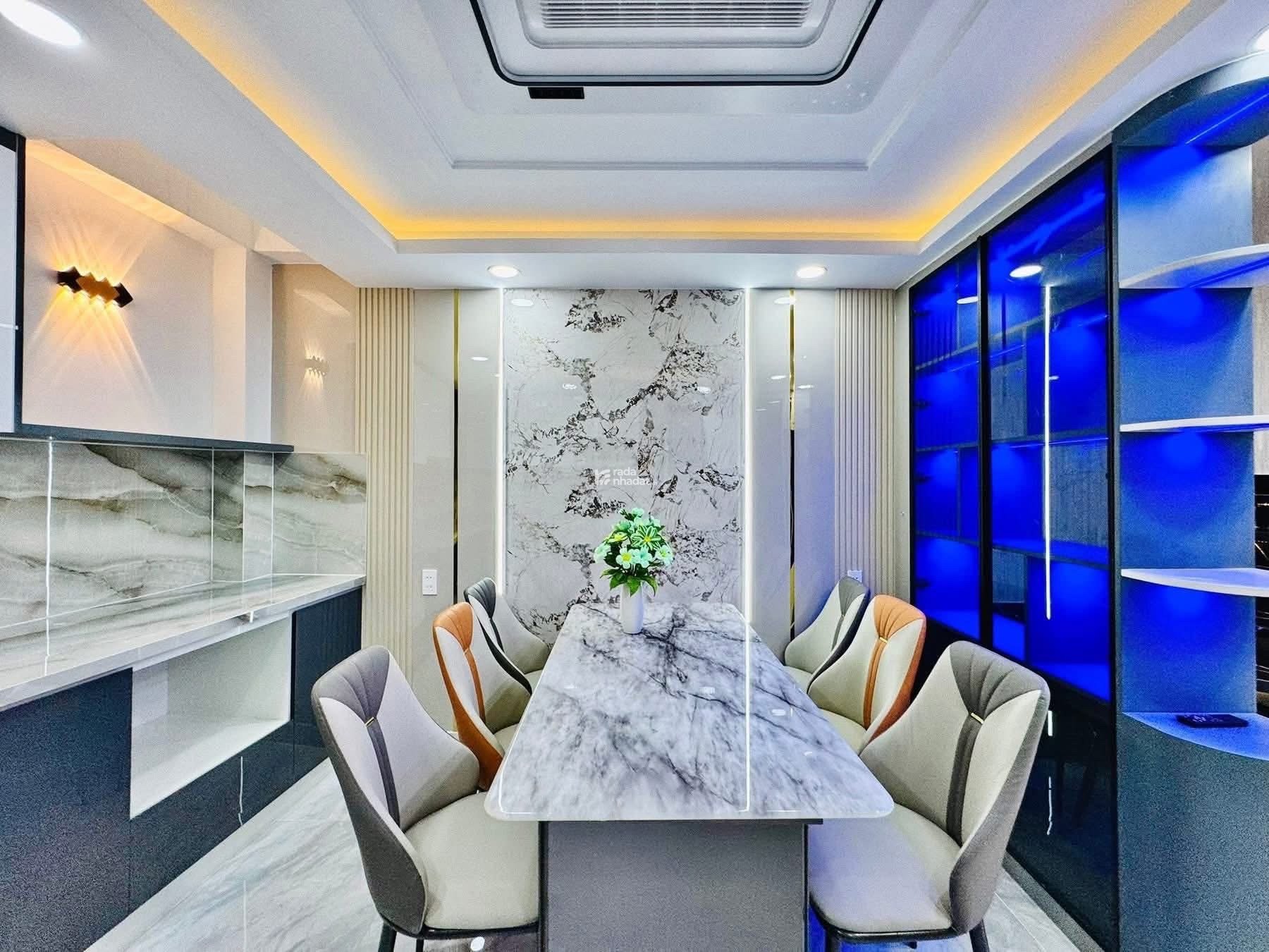 NHÀ ĐẸP 4 TẦNG – HẺM XE HƠI 5M – BÙI QUANG LÀ, P.AN HỘI TÂY, GÒ VẤP – CHỈ 6.9 TỶ TL