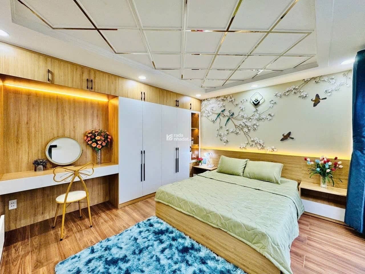 5 TẦNG FULL NỘI THẤT GẦN CHỢ THẠCH ĐÀ - DTS 105m2 - NGANG KHỦNG 7.5m - 5.6 TỶ