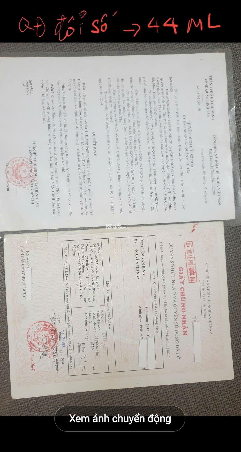 Chính chủ bán nhà MTKD ngay ngã ba Tỉnh Lộ 10 Mã Lò Bình Tân TP HCM 