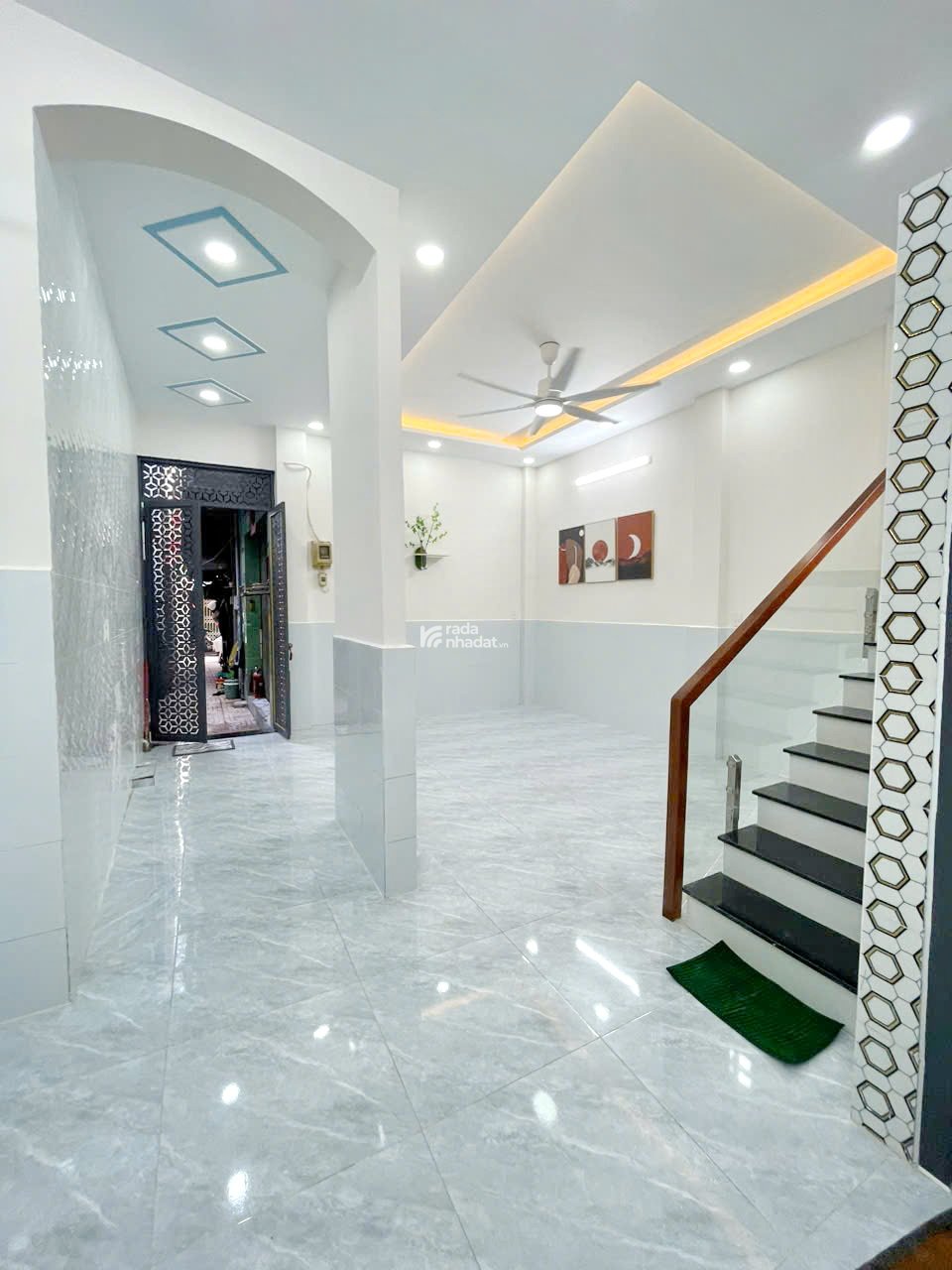 Bán nhà mới 1 lầu 39m2 hẻm 607 đường Ba Đình P.9 Quận 8