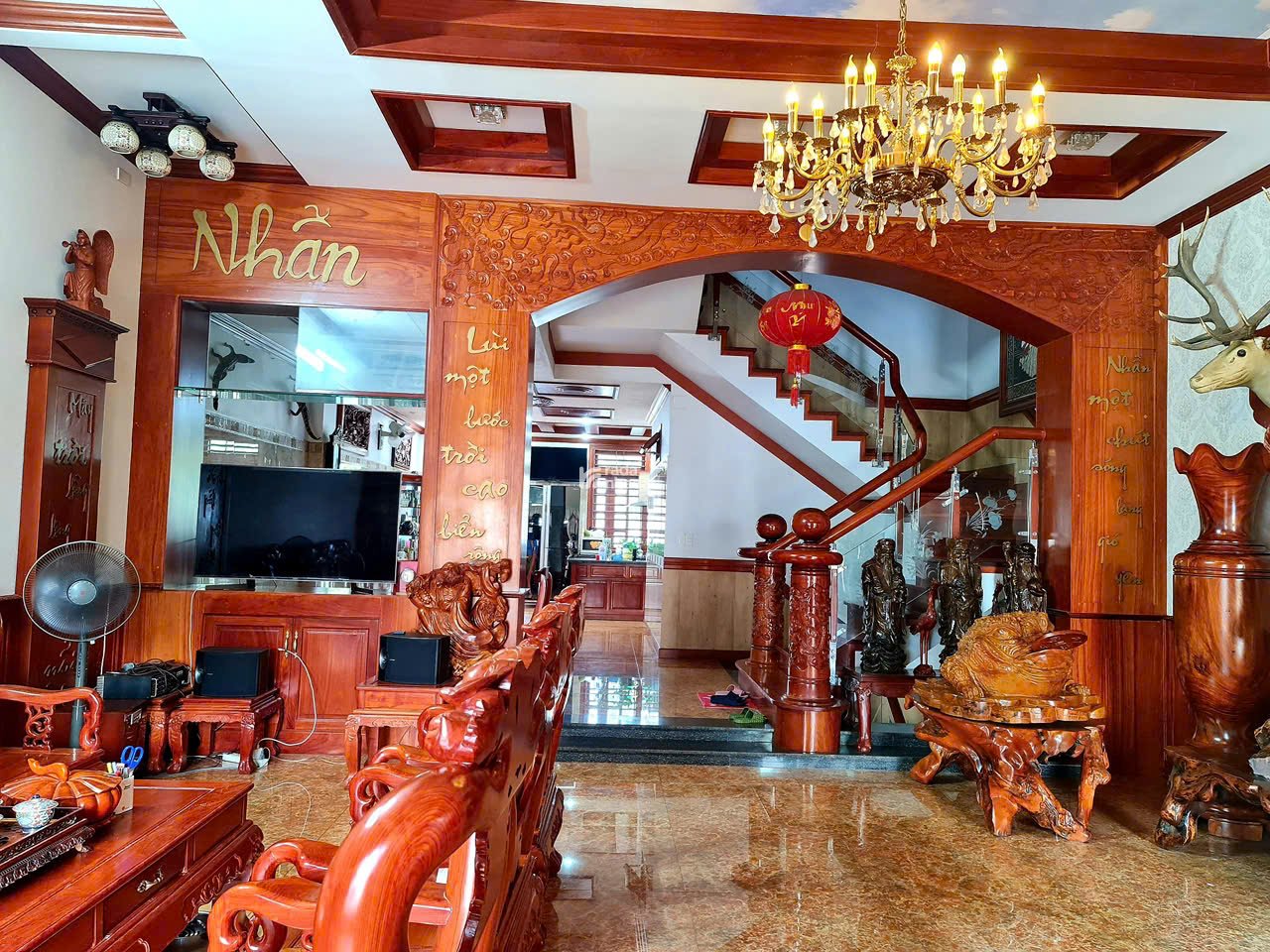 Bán Biệt thự 5 lầu mái Thái MTKD Spa Nguyễn Văn Khối 7m 266m2 có hầm, hồ bơi chỉ 22.5 tỷ 