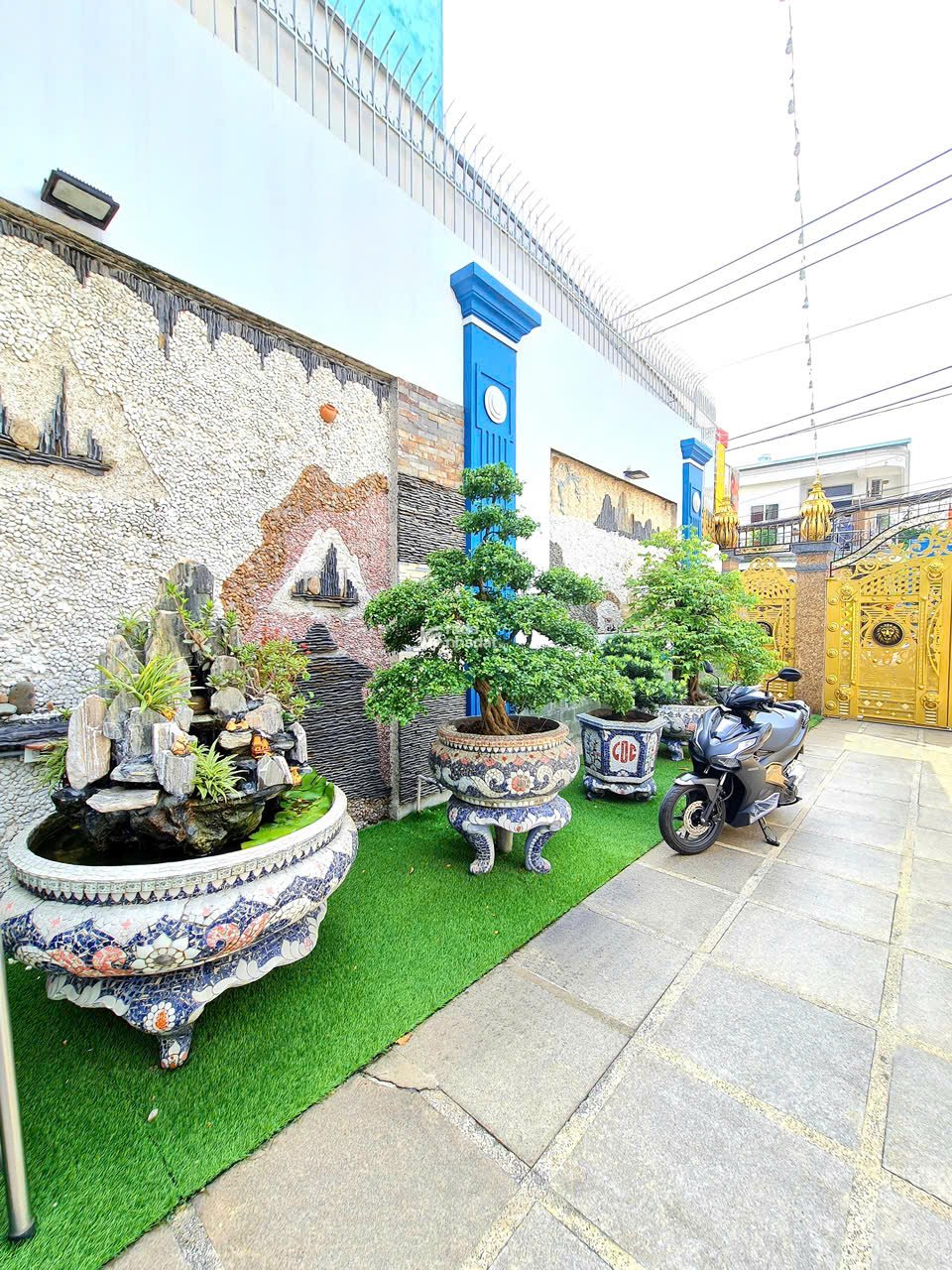 Bán Biệt thự 5 lầu mái Thái MTKD Spa Nguyễn Văn Khối 7m 266m2 có hầm, hồ bơi chỉ 22.5 tỷ 