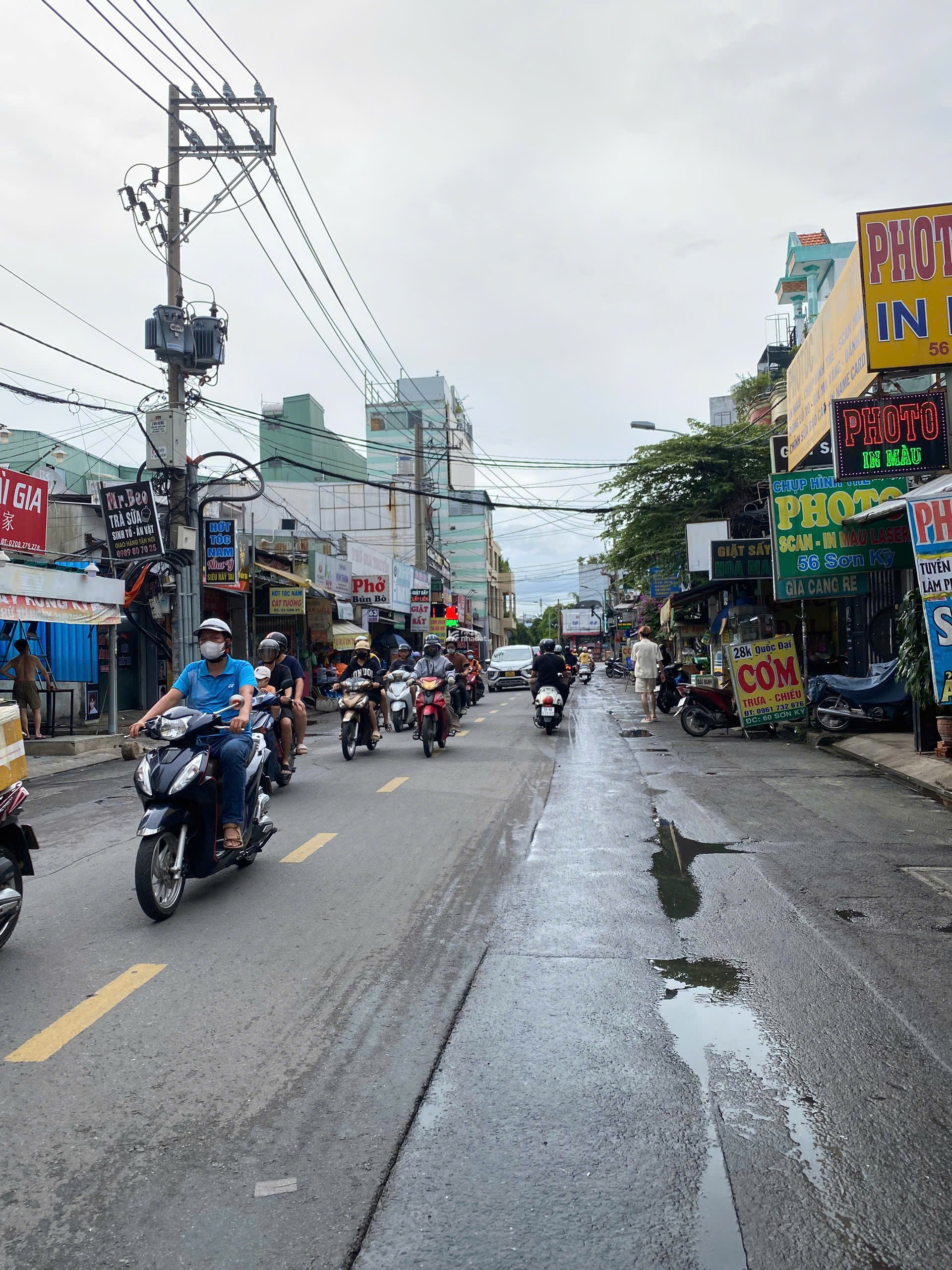 BÁN NHÀ MT SƠN KỲ, QUẬN TÂN PHÚ, DT 6 X 19M, NỞ HẬU 6,8M, NHÀ 3 LẦU, GIÁ 17 TỶ TL
