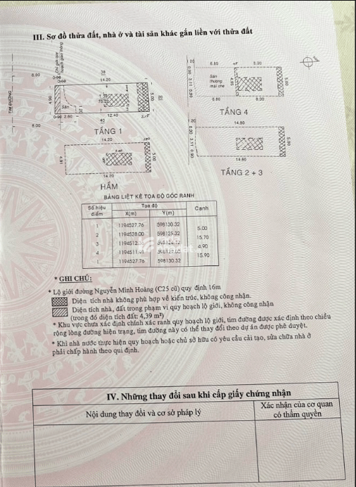 HOT: BÁN NHÀ MẶT TIỀN NGUYỄN MINH HOÀNG, P12, Q TÂN BÌNH