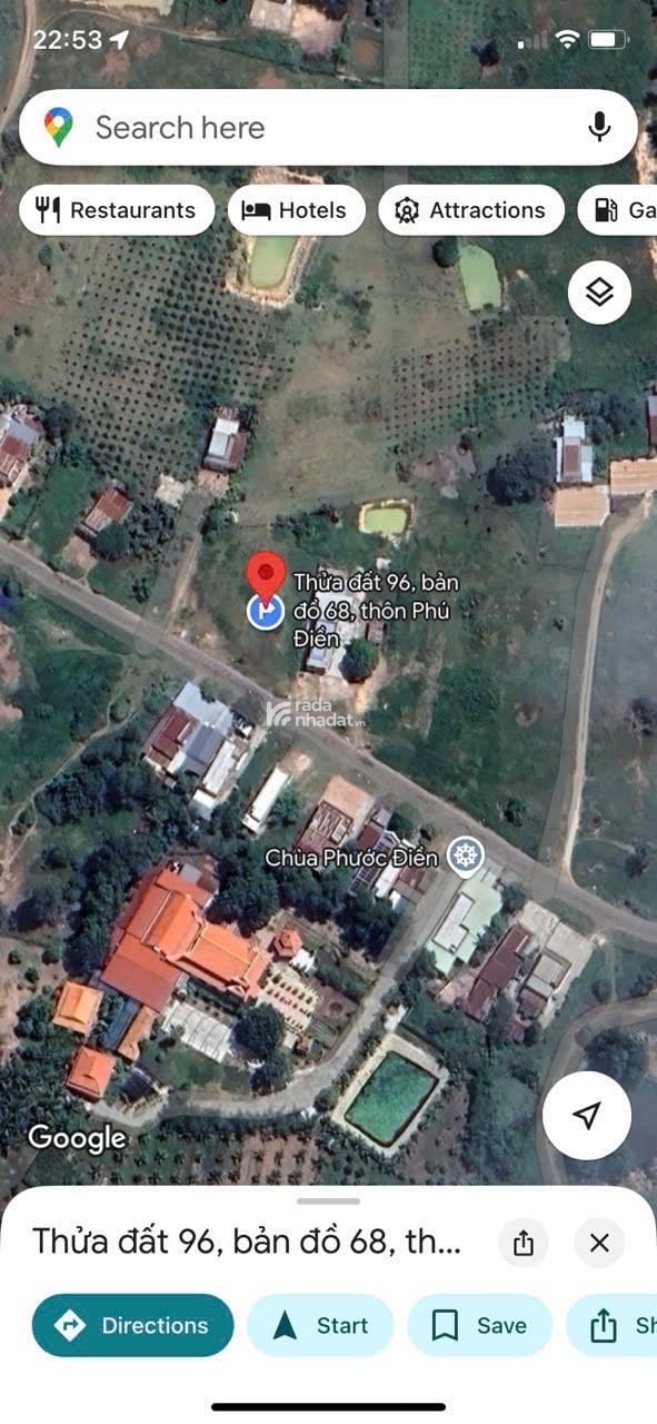 Chính chủ định cư nước ngoài bán đất xã hàm phú, bình thuận, dt 1703m2 1,55 tỷ, còn thương lượng