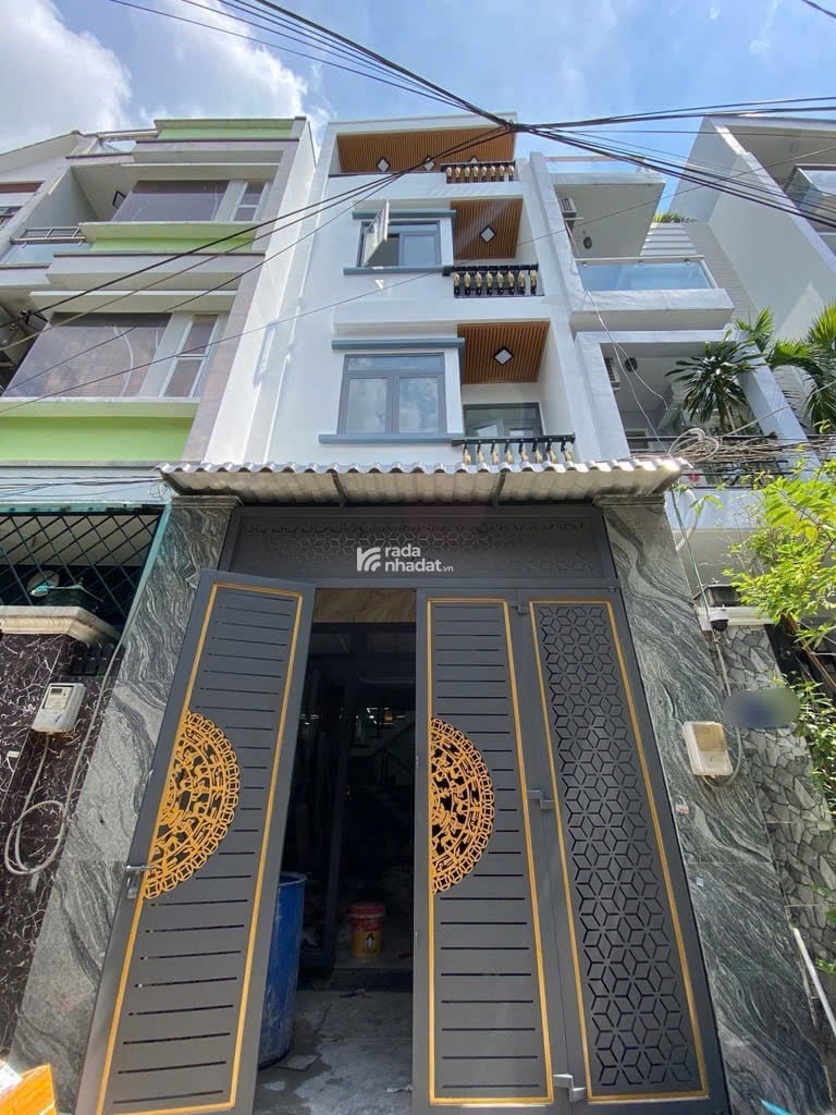 ĐẤT MỚI - BÌNH TRỊ ĐÔNG - GIÁP TÂN PHÚ - HẺM ÔTÔ THÔNG - SÁT MẶT TIỀN - 58M2 - 4 TẦNG - SỔ ĐẸP VUÔN