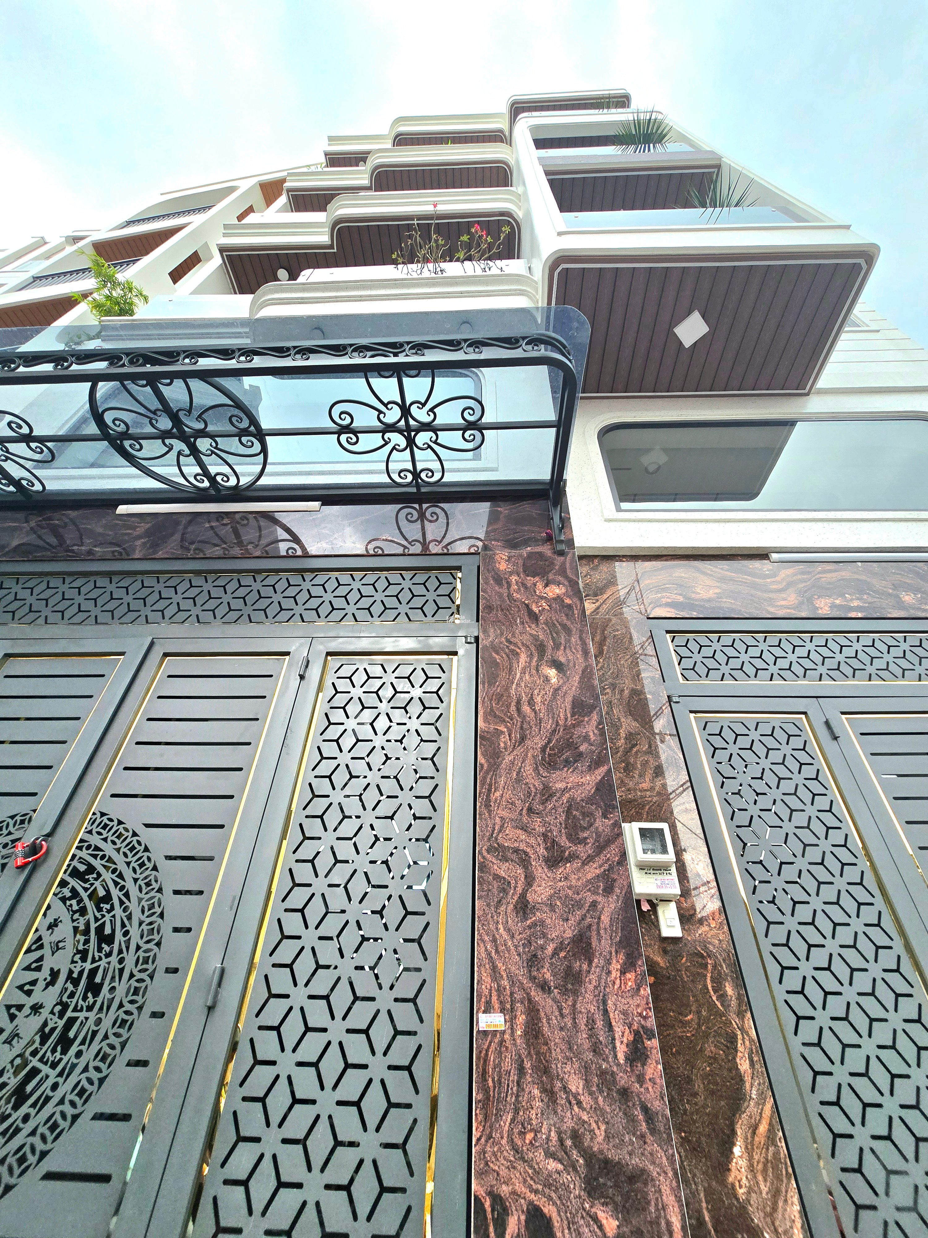 Nhà Ở Cao Cấp Kế Công An Phường Bình Trị Đông, Thiết Kế Hiện Đại 5 Tầng - 60m2 / 7.x Tỏi