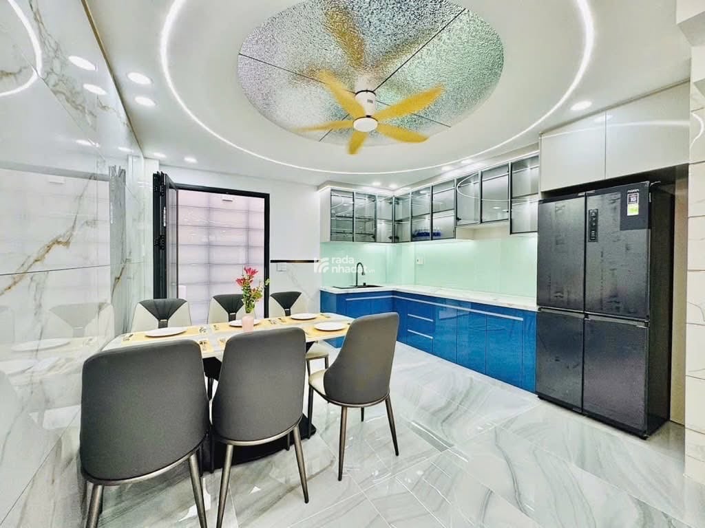 NHÀ PHỐ 4 TẦNG - XÂY MỚI FULL NỘI THẤT - 4x14 - GẦN CÔNG VIÊN LÀNG HOA - CHỈ 7.95 TỶ TL