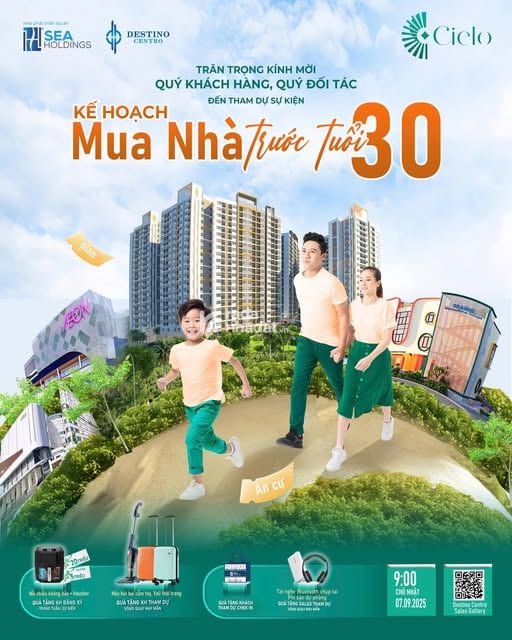 ƯU ĐÃI CHỈ TRONG THÁNG 9 CĂN HỘ CIELO-DESTINO CENTRO LÊN ĐẾN 11%
