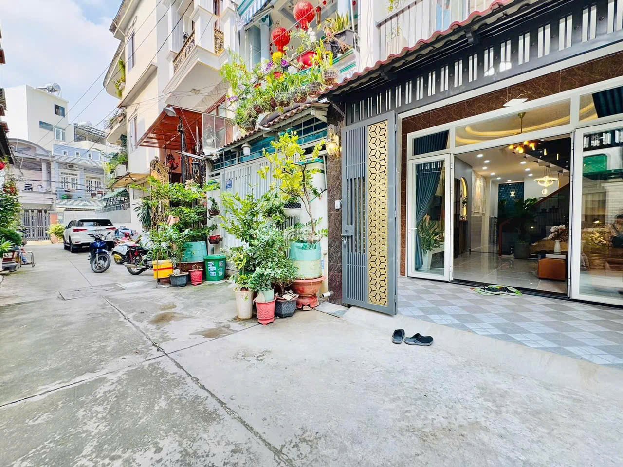 Bán gấp nhà ngộp HXH Nơ Trang Long, Bình Thạnh, 59m2 xung quanh nhiều tiện ích, SHR giá 3 TỶ 620 TL