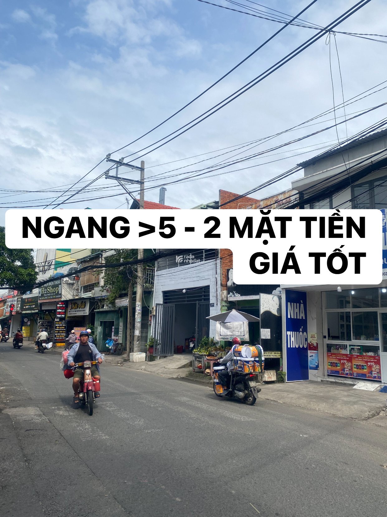 NGAY NGÃ TƯ KÊNH TÂN HOÁ - GIÁP ĐẦM SEN - DÒNG T.IỀN 15TR - 82M NGANG 5.4 - 2 MẶT TIỀN GIÁ TỐT