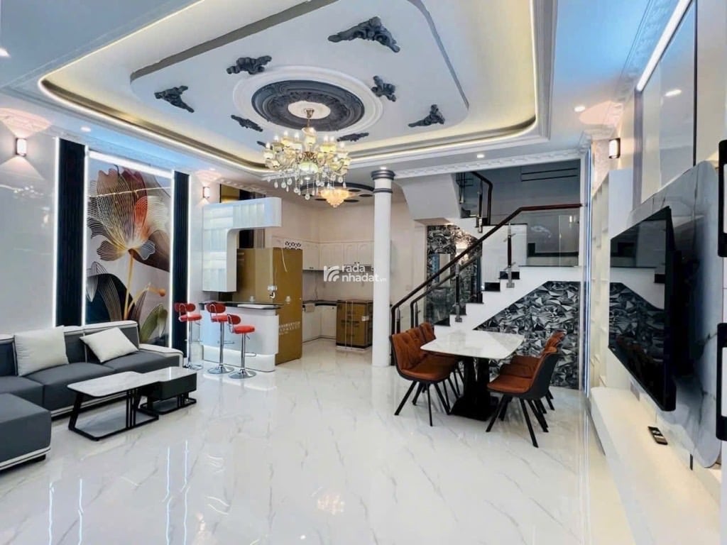 Nhà phố 3 tầng ngay Thị Trấn Nhà Bè; 55m2 4PN; vào ở ngay; khu đồng bộ dân trí cao