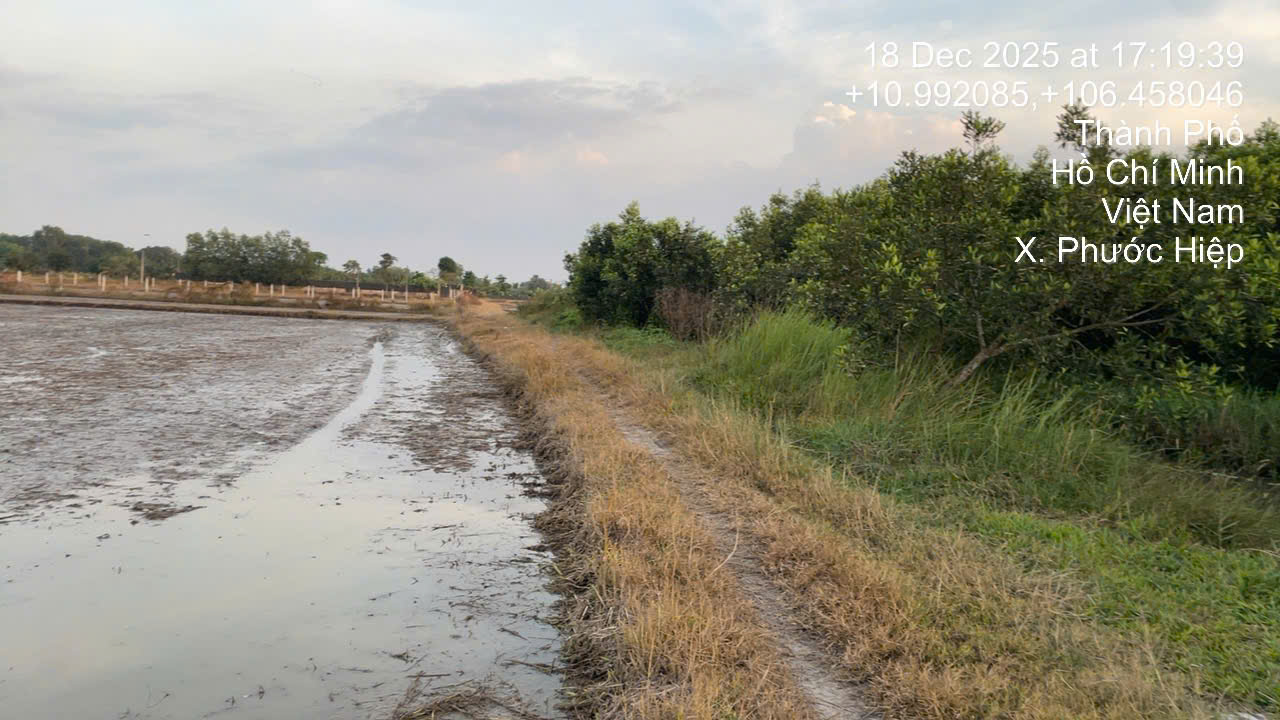 Bán Đất hẻm giáp Quốc Lộ 22 - xã phước hiệp - củ chi