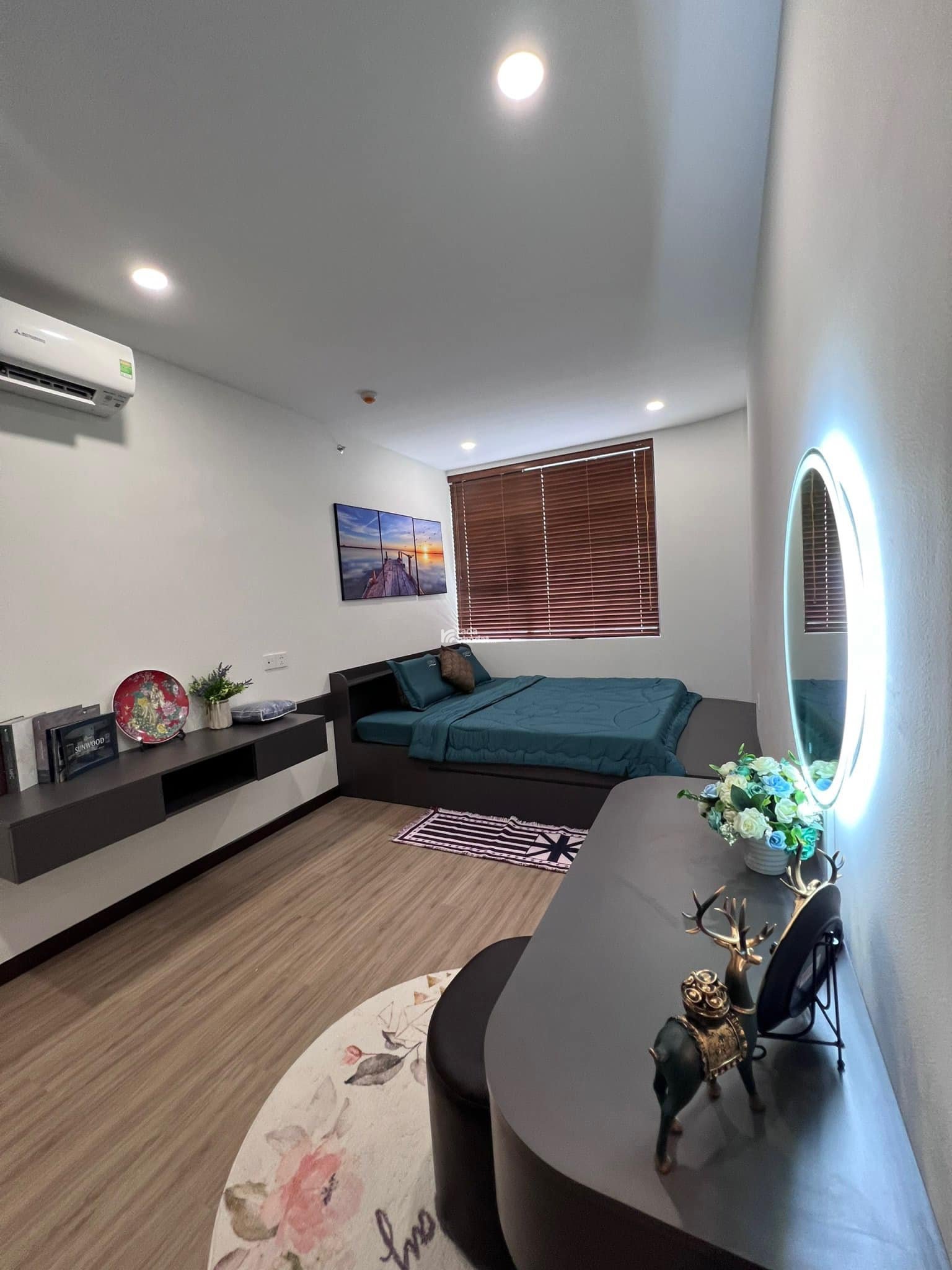 Cho thuê C SkyView 2PN 80m2 full nội thất cho thuê 9tr/tháng. nhà mới sạch sẽ