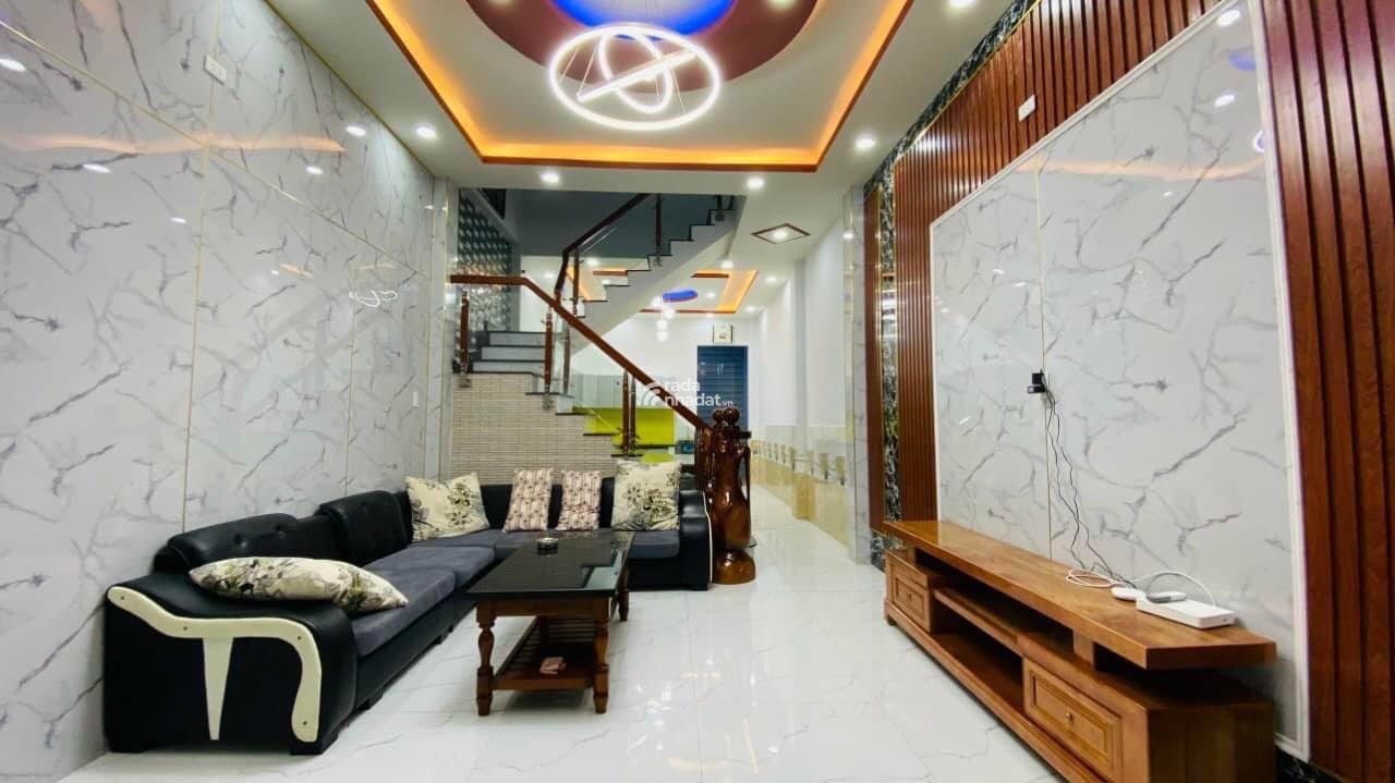 Cô Bảy bán nhà Vườn Lài An Phú Đông Q12 giá 5tỷ950tr DT 67.6m2, đang cho thuê 7tr/tháng