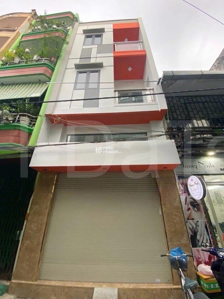 BÁN NHÀ HẺM XE HƠI 1 TRỤC - GẦN CHỢ HOA - ĐANG CHO THUÊ 20 TRIỆU/T