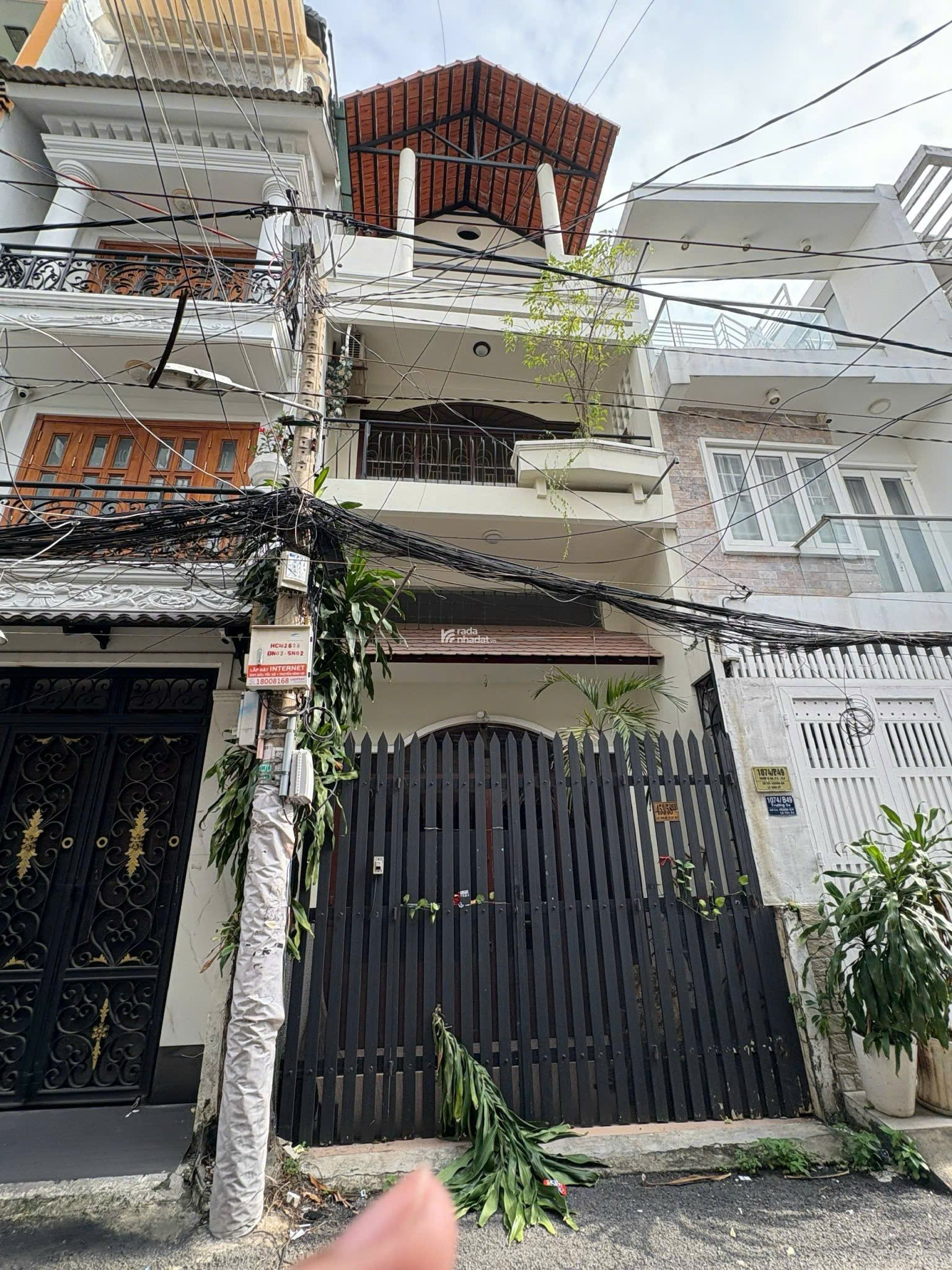 BÁN NHÀ HẺM XE TẢI 453 LÊ VĂN SỸ P12 Quận 3 - 12.9 TỶ 