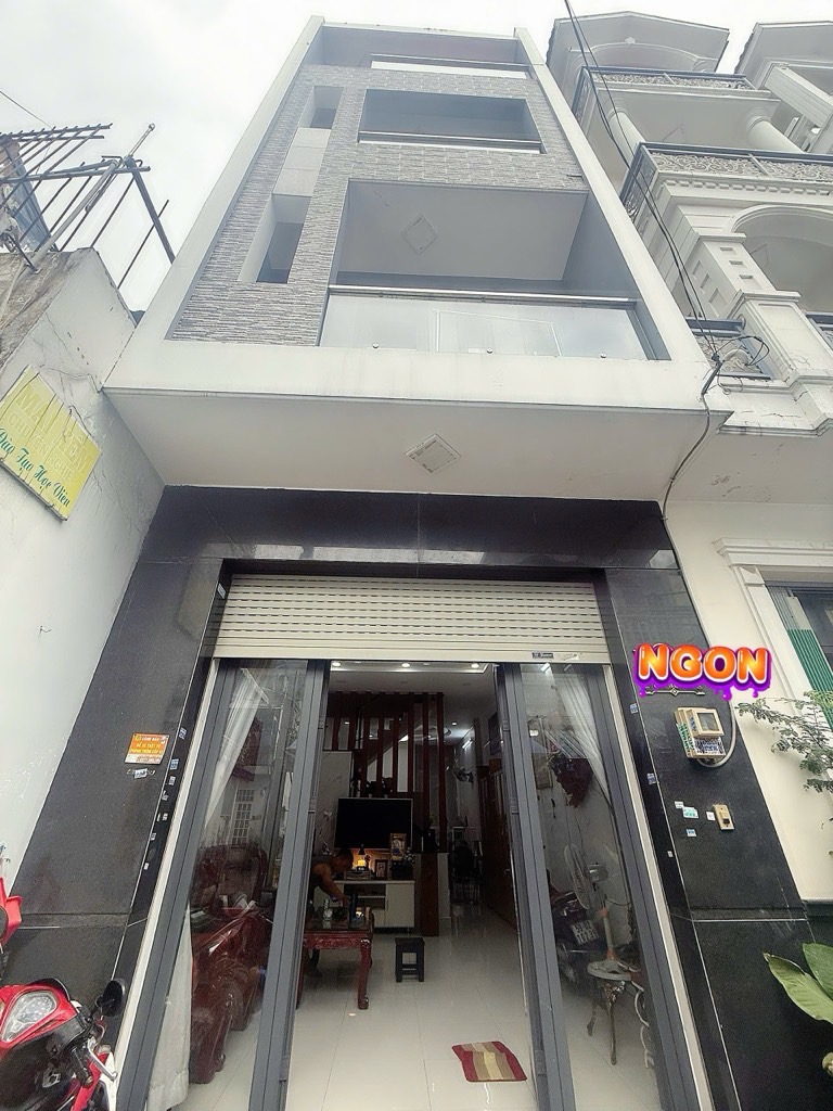 NHÀ ĐẸP 4 TẦNG KIÊN CỐ - NGAY TÂN KỲ TÂN QUÝ - GIÁP TÂN PHÚ - HẺM XE HƠI