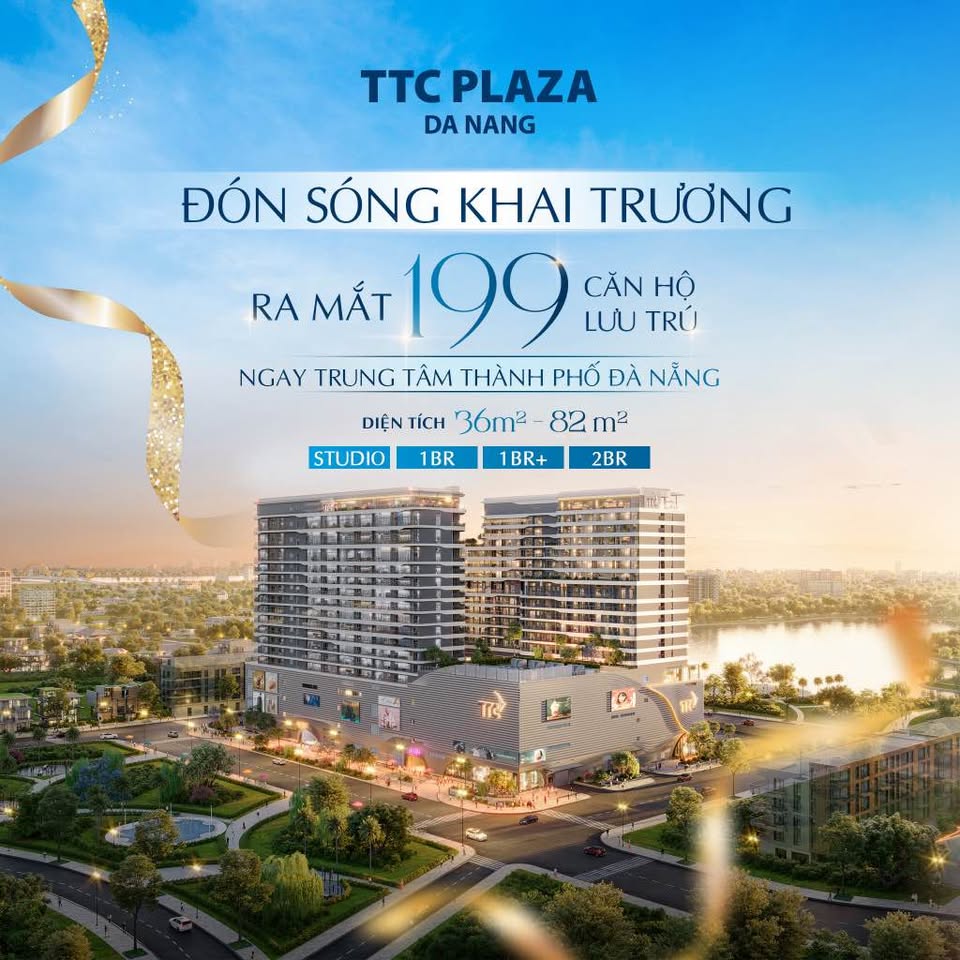 TTC Plaza Đà Nẵng , Căn hộ ngay AEON Mall, trung tâm Thanh Khê