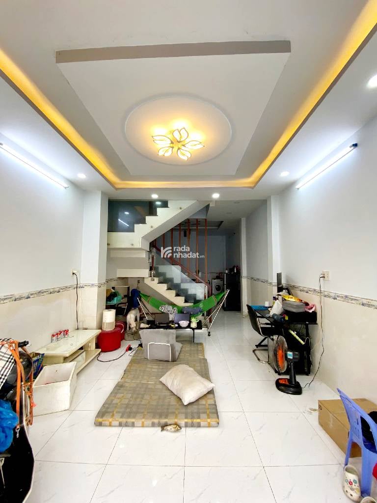 HƠN 4 TỎI - 46M2 - SÁT MẶT TIỀN ĐƯỜNG - NGANG 4 DÀI 12 - 2 TẦNG - 2PN,2WC - TRẦN THỊ TRỌNG