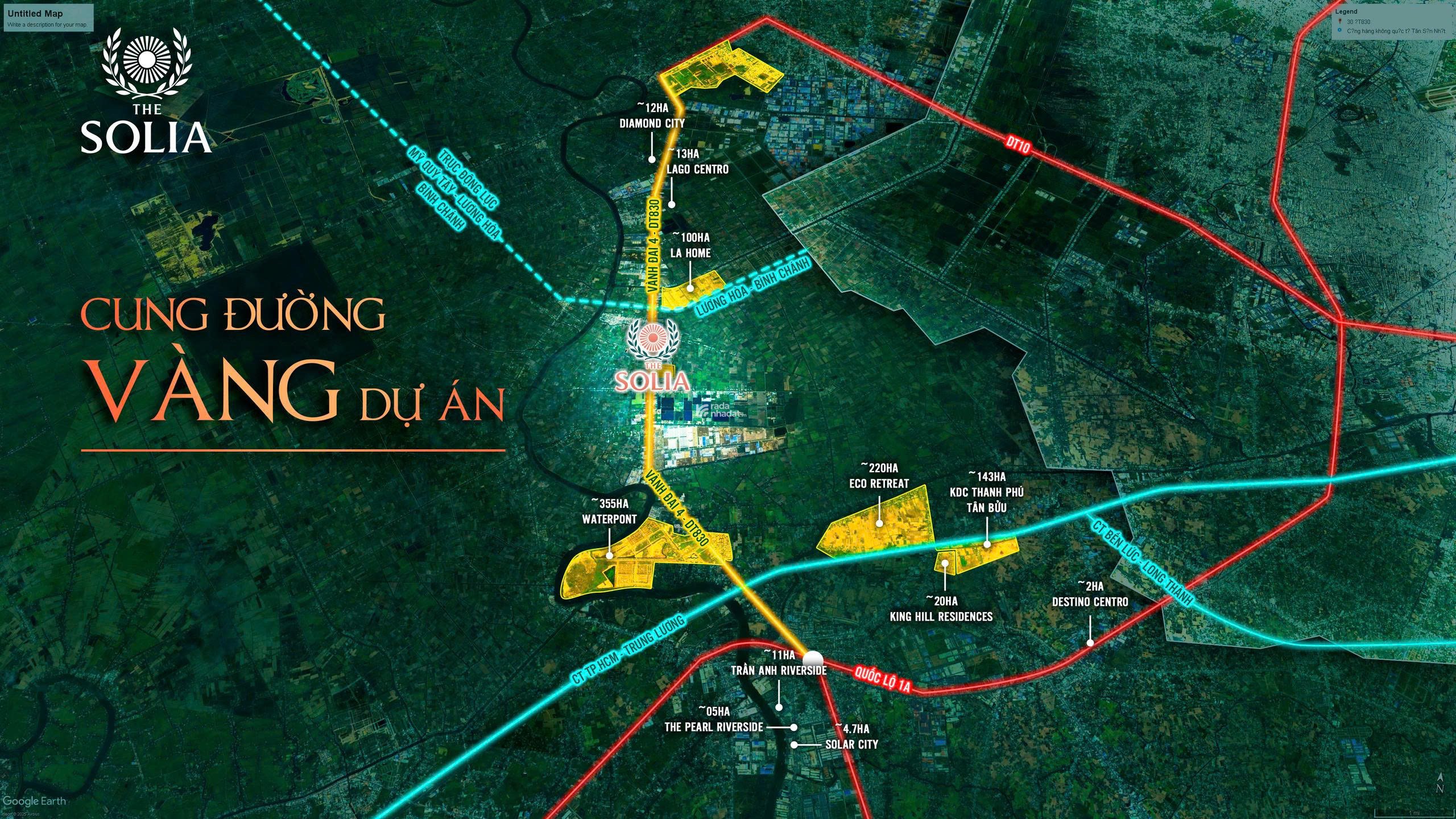 Bán đất sổ đỏ The Solia ở 830, Lương Hòa, Bến Lức, Long An chỉ từ 1.8 tỷ/nền. Gọi: 0947.999.157