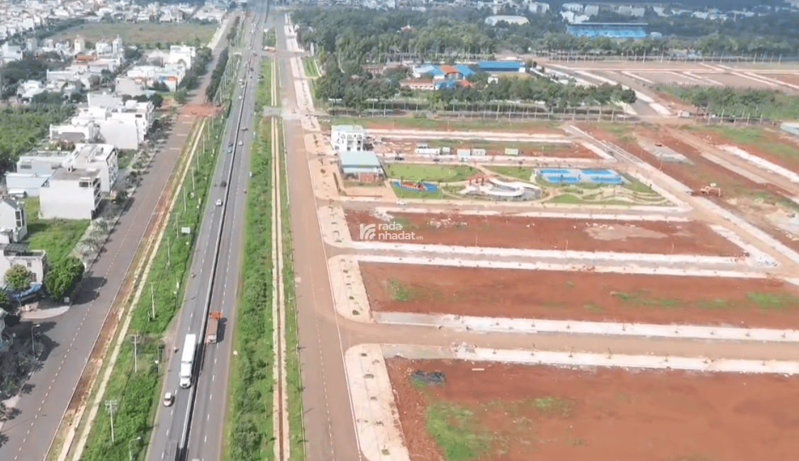 Bán Đất mặt tiền đường QL1A - thị trấn Dầu Giây