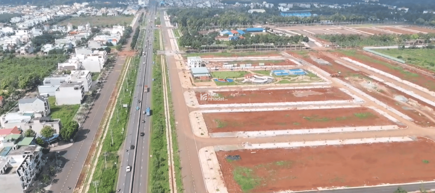 Bán Đất mặt tiền đường QL1A - thị trấn Dầu Giây