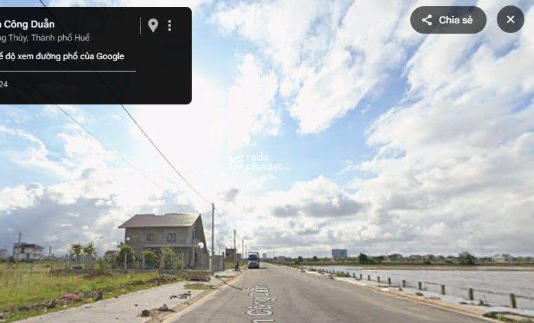  BÁN ĐẤT MẶT TIỀN NGUYỄN CÔNG DUẪN TRỤC VŨ PHƯƠNG VŨ, VIEW ĐỒNG LÚA THOÁNG MÁT