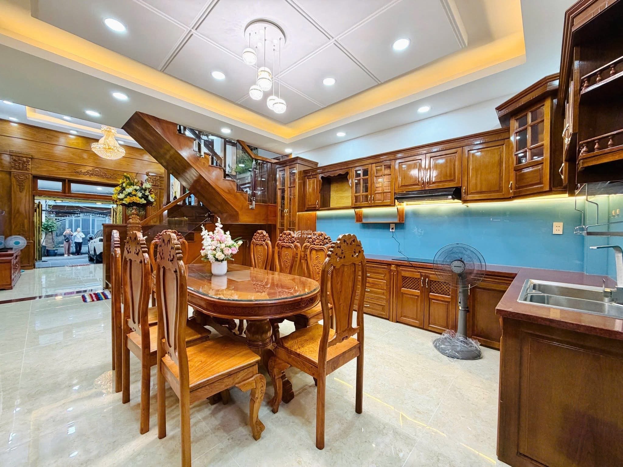 NHÀ 5 TẦNG FULL NỘI THẤT - 5x21 - HẺM NHỰA 6M, XE HƠI THÔNG - NHÀ MỚI FULL - CHỈ 13.5 TỶ TL