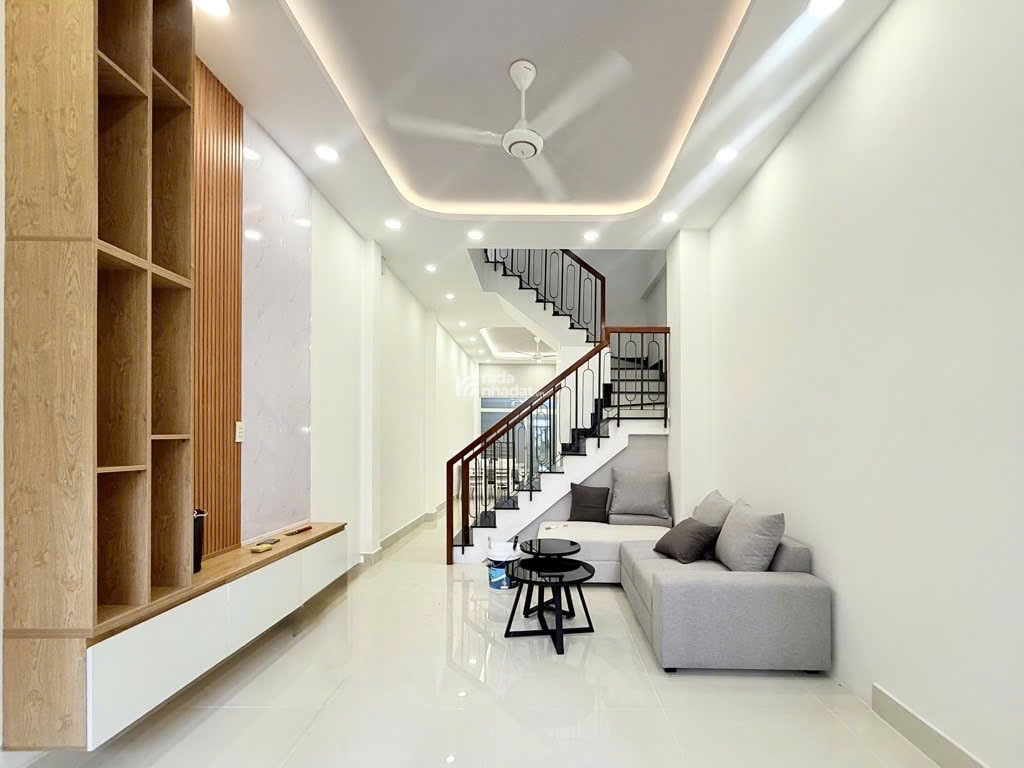 Nhà 3 tầng Nguyễn Văn Nghi  P7  Gò Vấp  54m2  hẻm xe hơi thông City Land  Giá 7.7 Tỷ