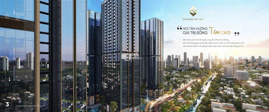 SUNSHINE SKY CITY CĂN HỘ CAO CẤP CHUẨN SỐNG THỜI THƯỢNG TẠI PHÚ MỸ HƯNG, QUẬN 7
