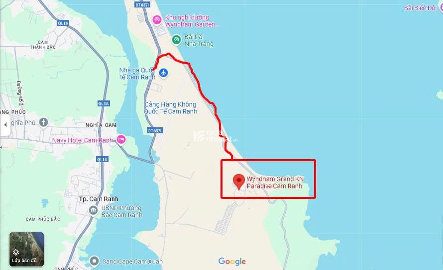Bán biệt thự Carraworld CR lô góc 453,8m 2 tầng, liền kề sân bay, casino - SHR lâu dài giá 24ty5