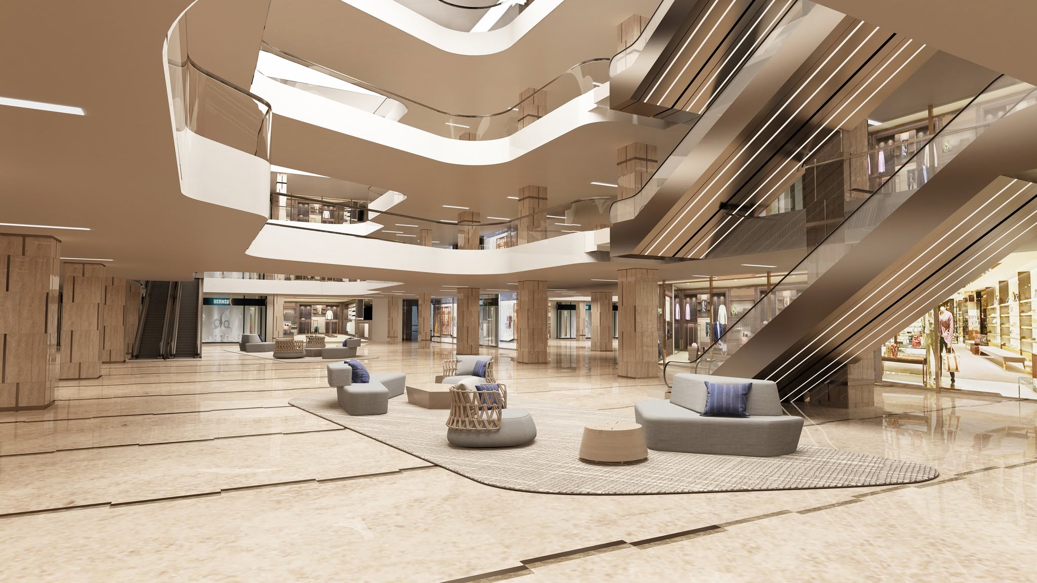 Căn hộ 2PN hội tụ 3 view nổi bật tòa TTC Plaza tại Aeonmall khẳng định vị thế gia chủ.