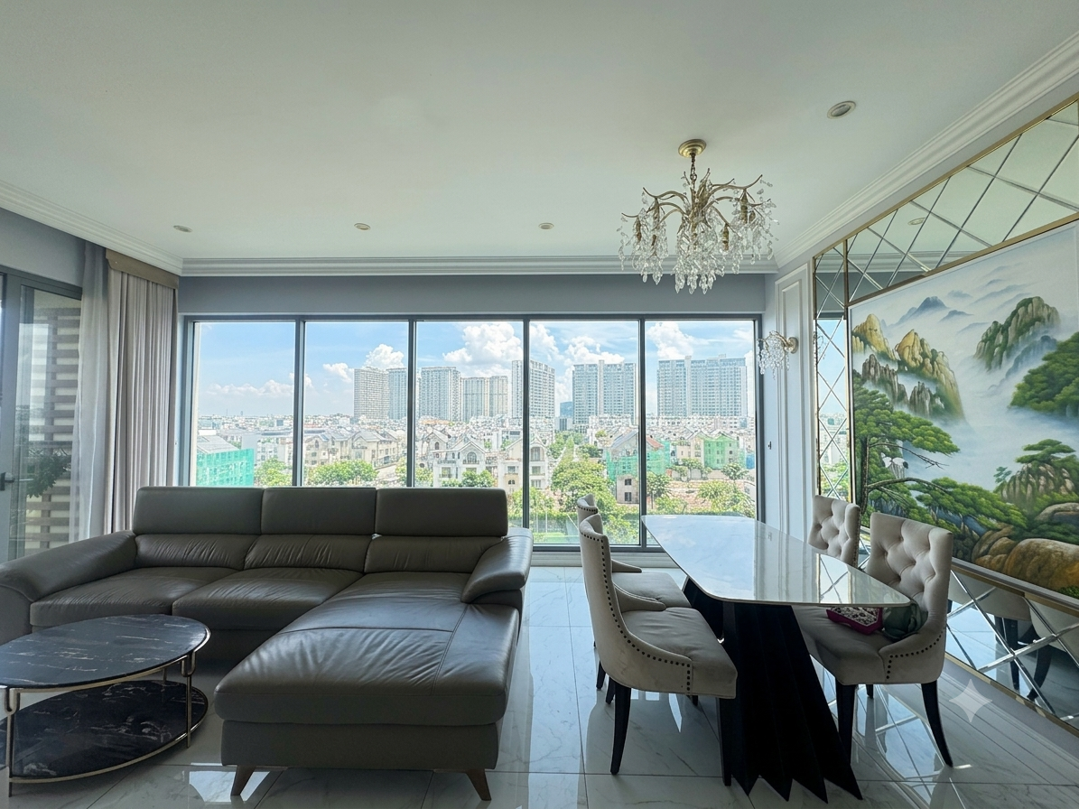 Cho thuê 36 triệu/tháng căn 3PN Đảo Kim Cương Diamond Island Quận 2, Full NT