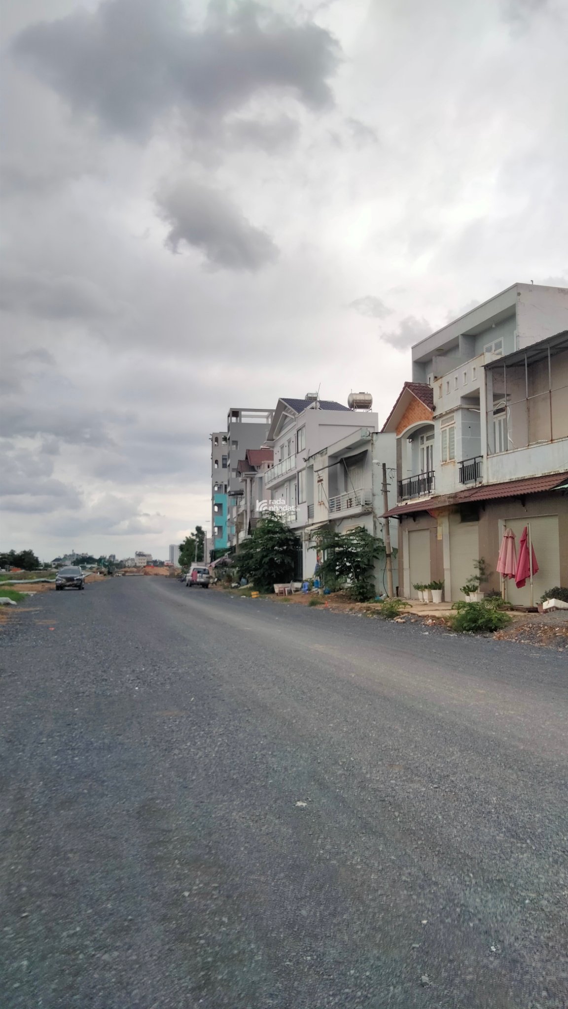 Mặt tiền kênh Tham Lương- bờ sông Vàm Thuật