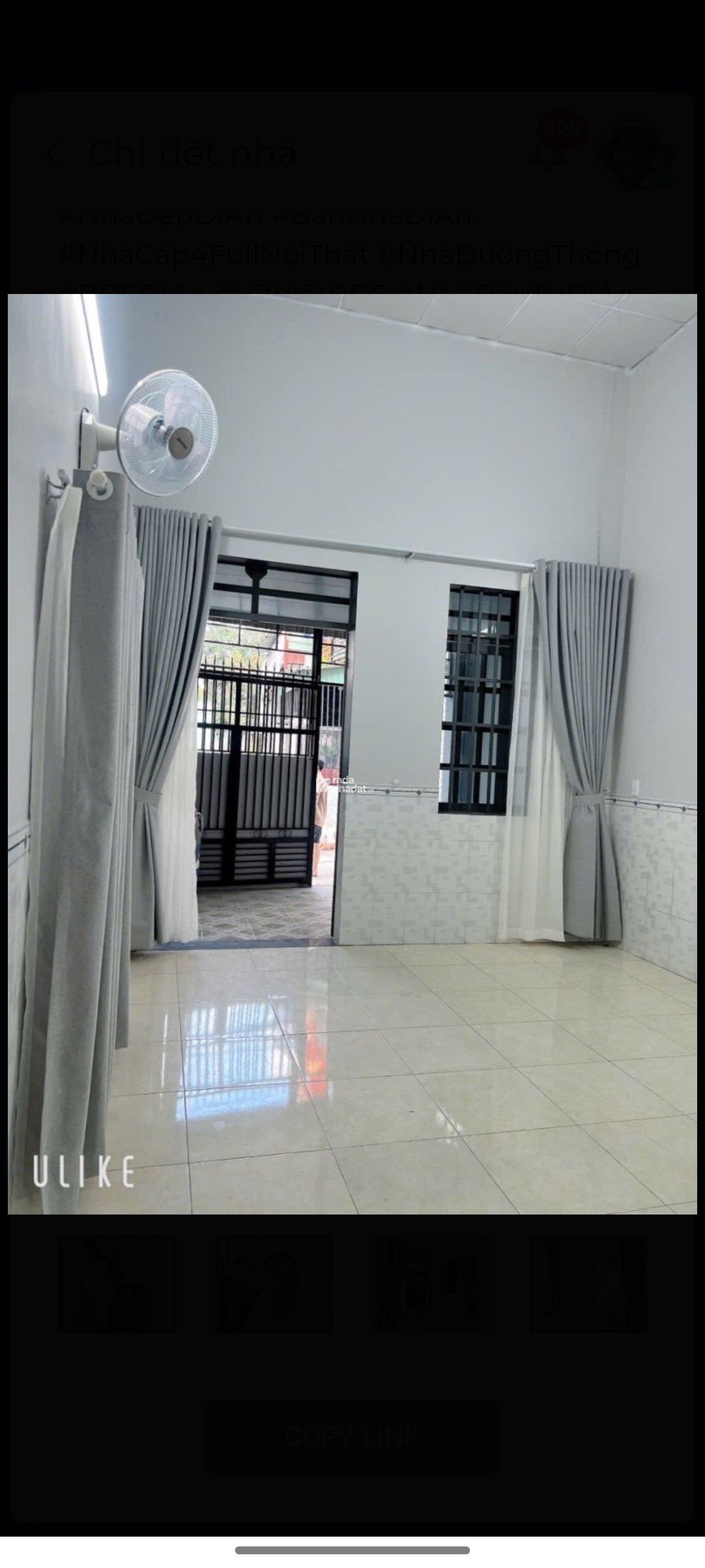 TÂN ĐÔNG HIỆP – NHÀ 62M2 SỔ RIÊNG – XE HƠI TỚI CỬA – FULL NỘI THẤT – GIÁ HƠN 2 TỶ