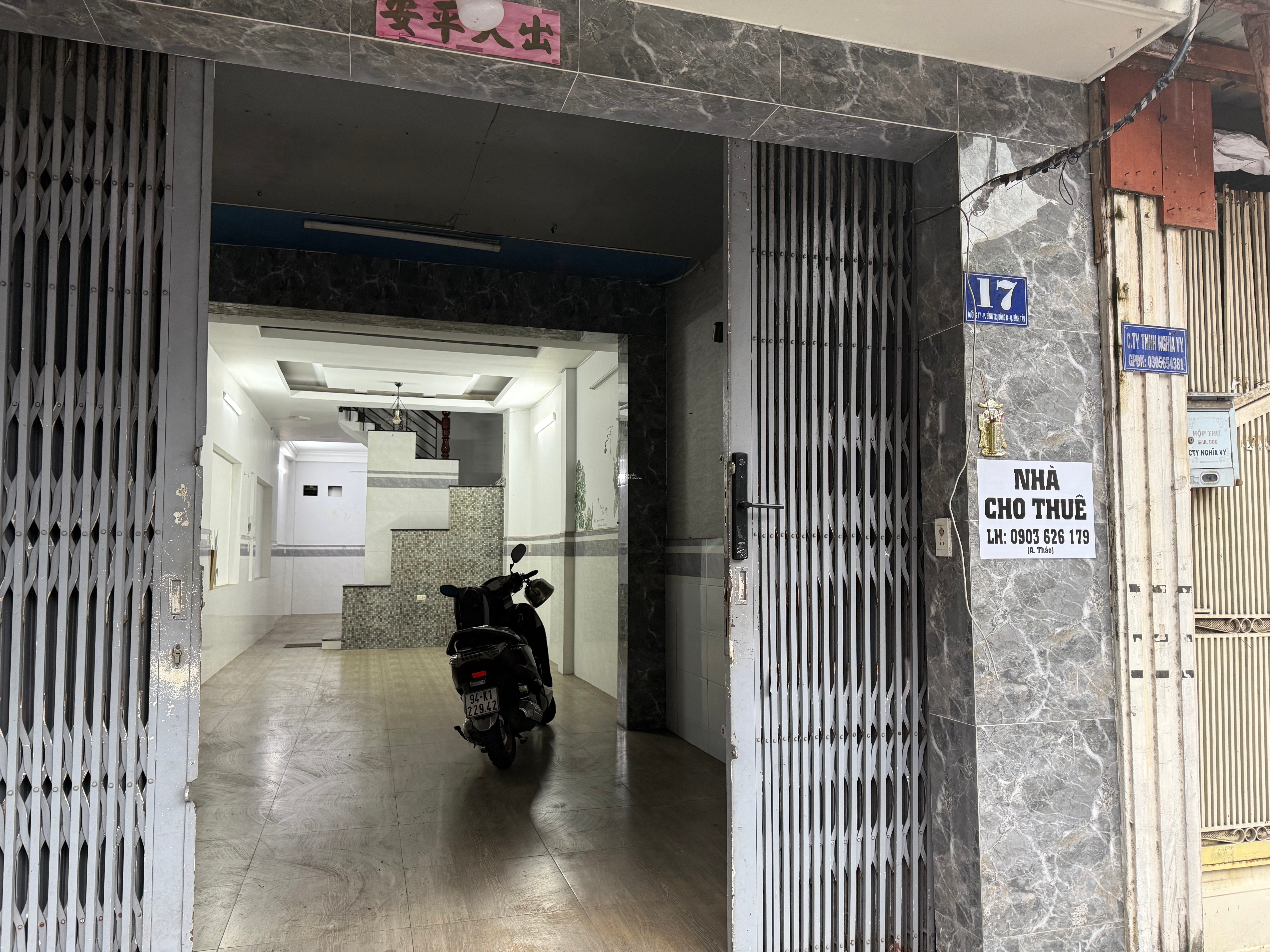 CHO THUÊ NHÀ GẦN AEON BÌNH TÂN