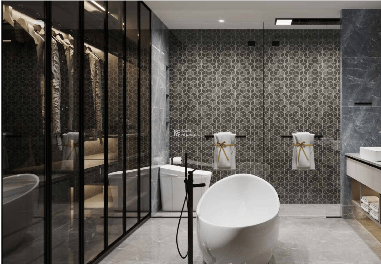 Bán căn hộ hạng sang 4 phòng ngủ The Opusk Thủ Thiêm, View sông đẳng cấp, 249m2, 103 tỷ
