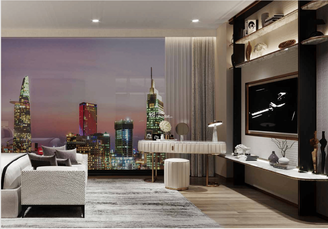 Bán căn hộ hạng sang 4 phòng ngủ The Opusk Thủ Thiêm, View sông đẳng cấp, 249m2, 103 tỷ