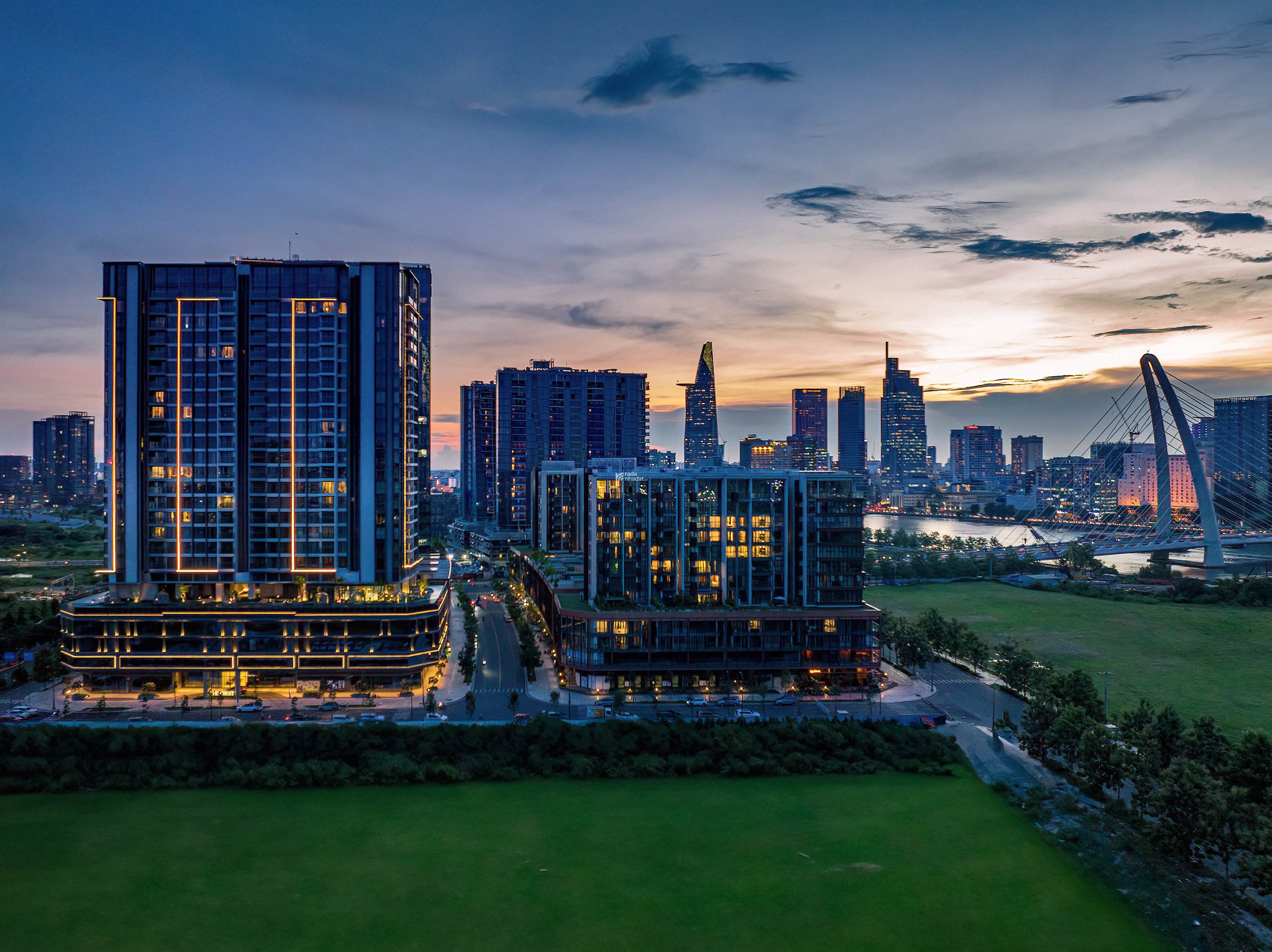 Bán căn hộ hạng sang 4 phòng ngủ The Opusk Thủ Thiêm, View sông đẳng cấp, 249m2, 103 tỷ