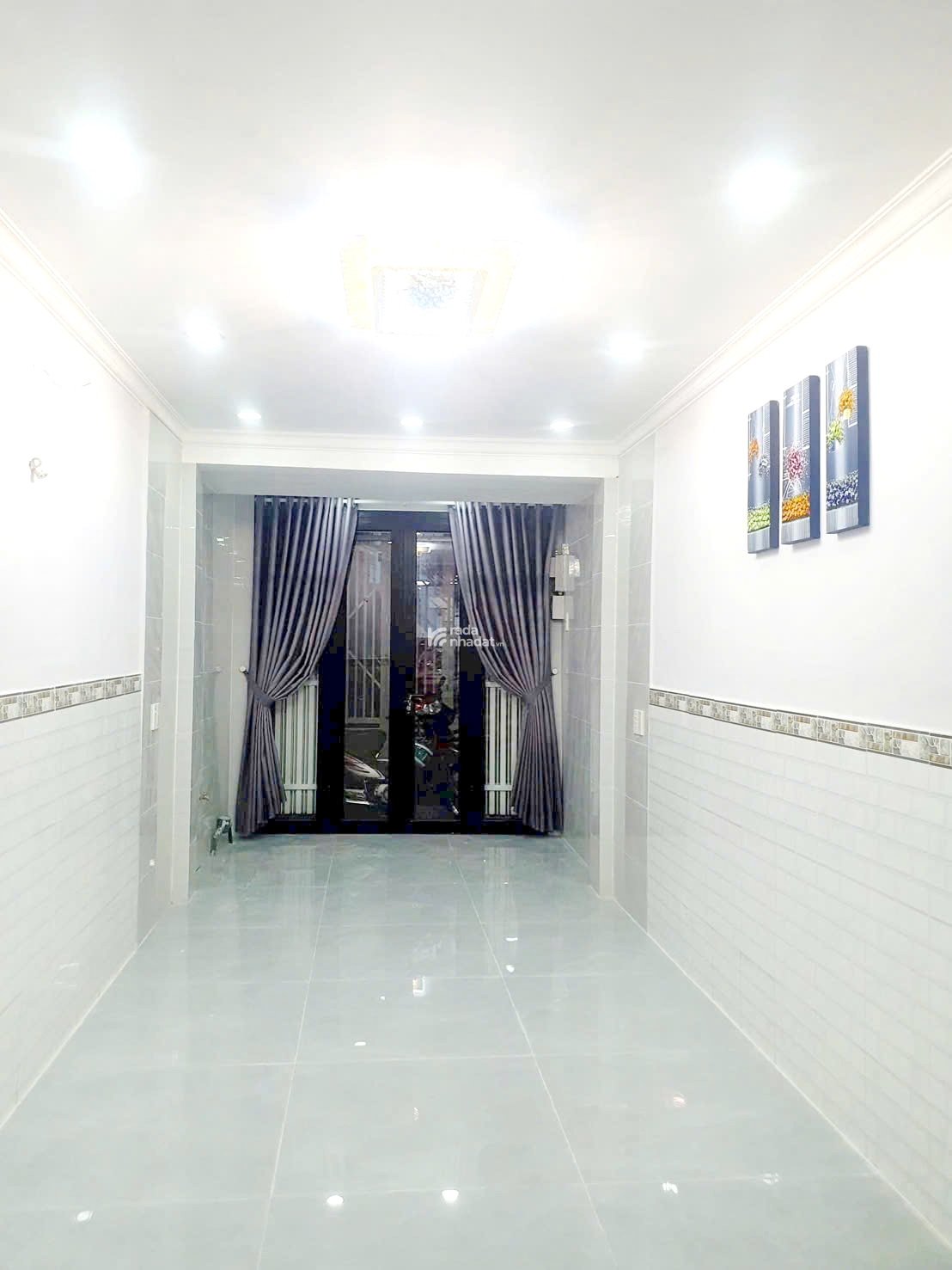 Bán nhà mới 1 lầu gần hẻm xe hơi đường Âu Dương Lân P.2 Quận 8