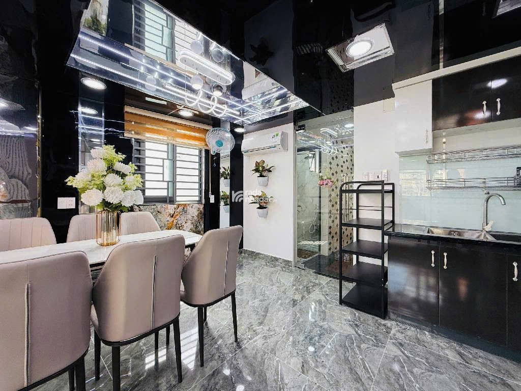 Nhà mới 5 tầng  2 mặt hẻm xe hơi  Nguyễn Tư Giản  P12  Gò Vấp  47m2  Giá 7.3 tỷ