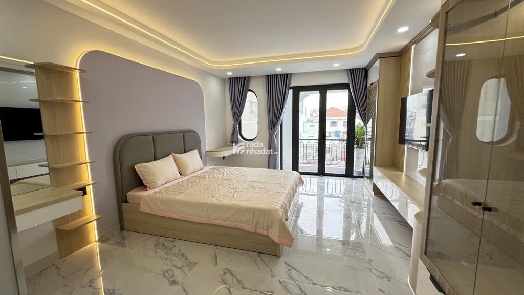 Nhà mới xây 6 tầng thang máy Hẻm 8m thông Lê Đức Thọ P15 Gò Vấp 4x22m Giá 15.2 Tỷ