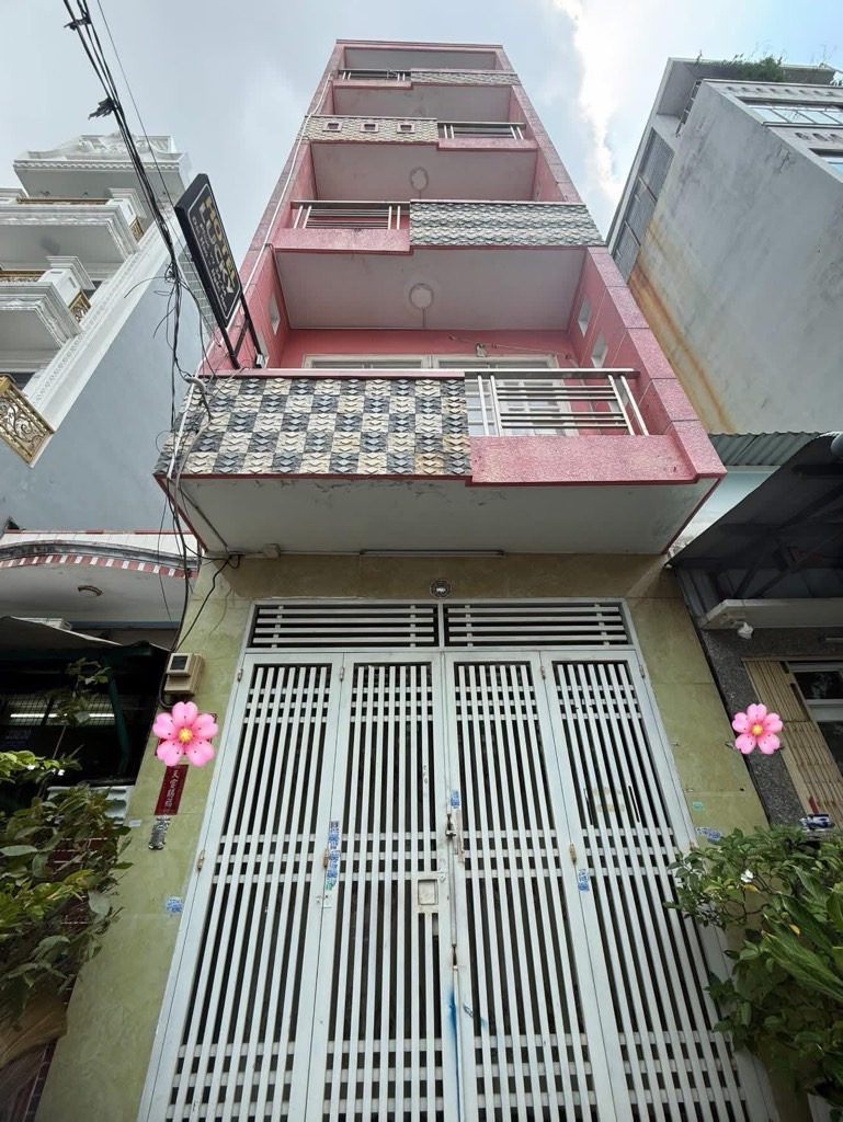 NHÀ 5 TẦNG BTCT - 64M2 - TẬN 12 PHÒNG CHO THUÊ CHDV - NGAY KHU VIP LÊ VĂN QUỚI 