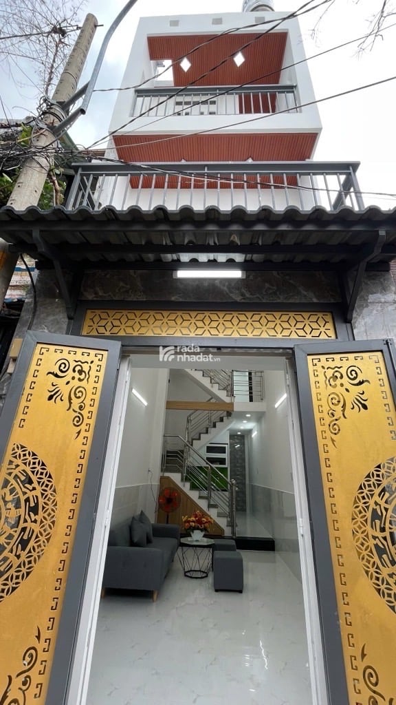 NHÀ ĐẸP GIÁ TỐT - NGAY NGÃ TƯ 4 XÃ - LÊ VĂN QUỚI - BÌNH LONG - 32M2 - 3 TẦNG MỚI ĐẸP - 3 PHÒNG NGỦ 