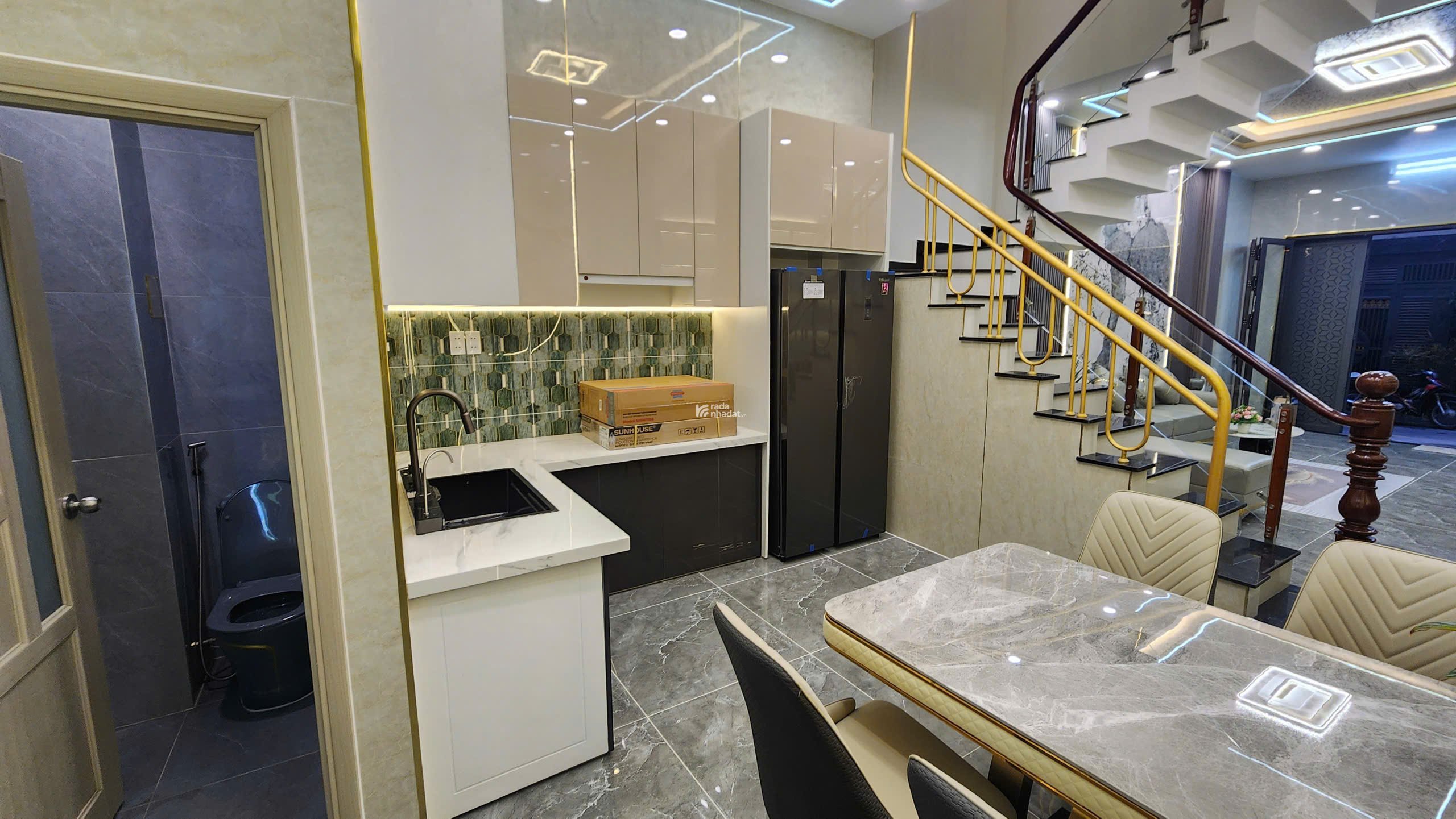 NHÀ MỚI HOÀN THIỆN 4 TẦNG FULL NỘI THẤT - KDC THÀNH ĐÔ 1, THẠNH XUÂN 38, QUẬN 12