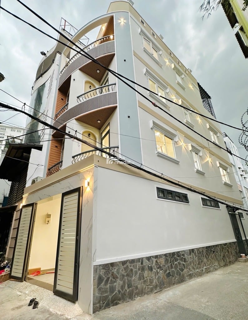 GIÁ GIẢM SIÊU SÂU, HẺM 7M NGUYỄN ĐÌNH CHÍNH, PHÚ NHUẬN, 4 TẦNG MỚI Ở NGAY. GIẢM 6T CHỈ 11.8T TL 