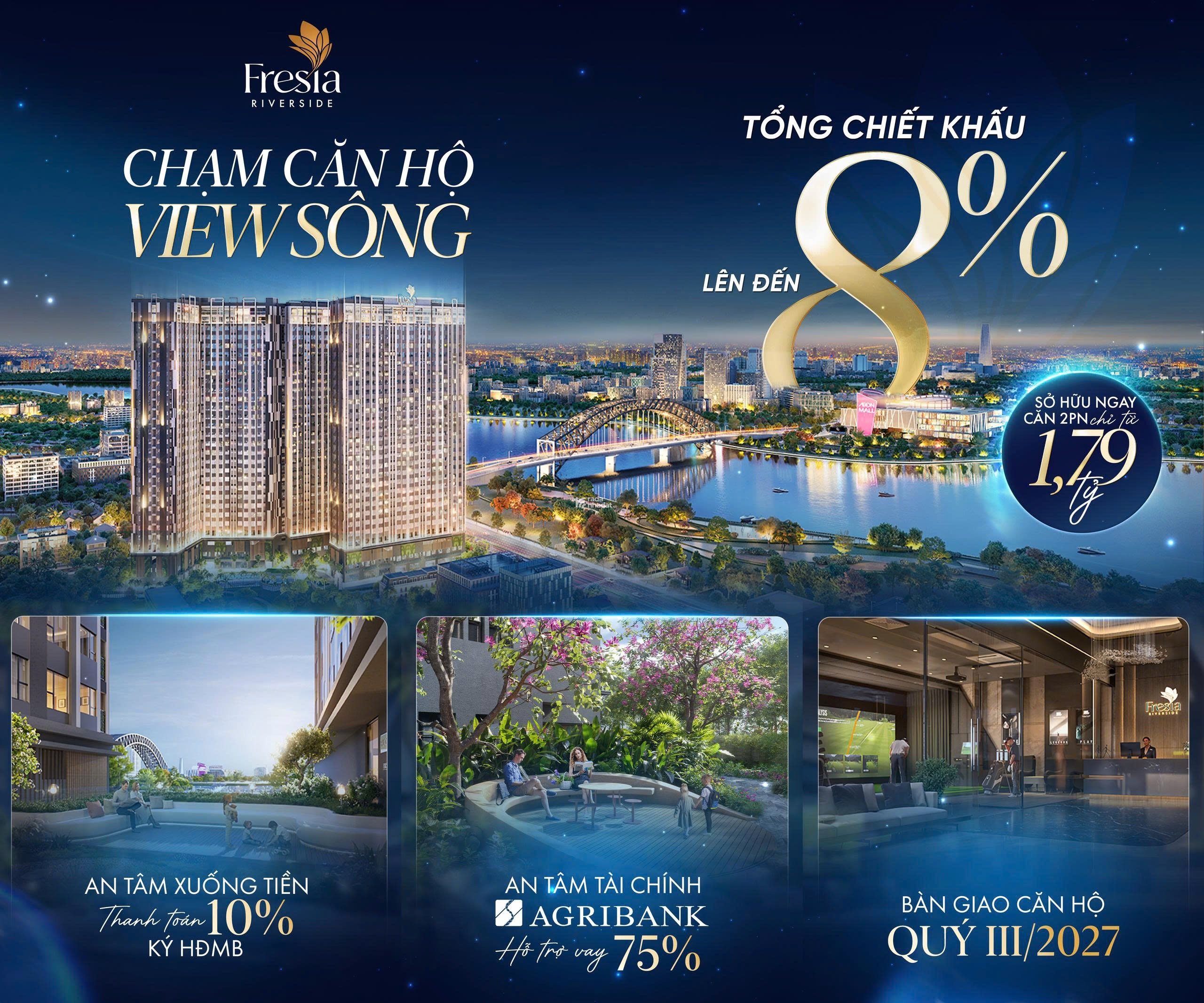 Bán căn hộ ngay cầu Bửu Hoà Đồng Nai 